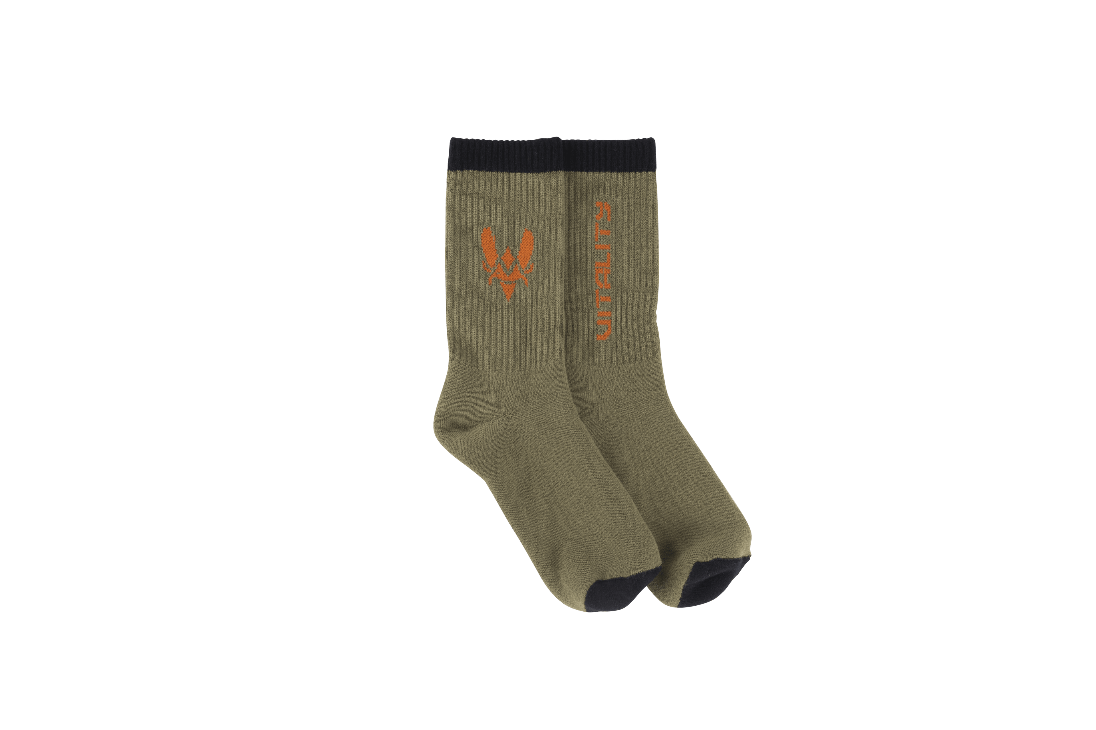 Chaussettes imprimées Vitality vertes Team Vitality