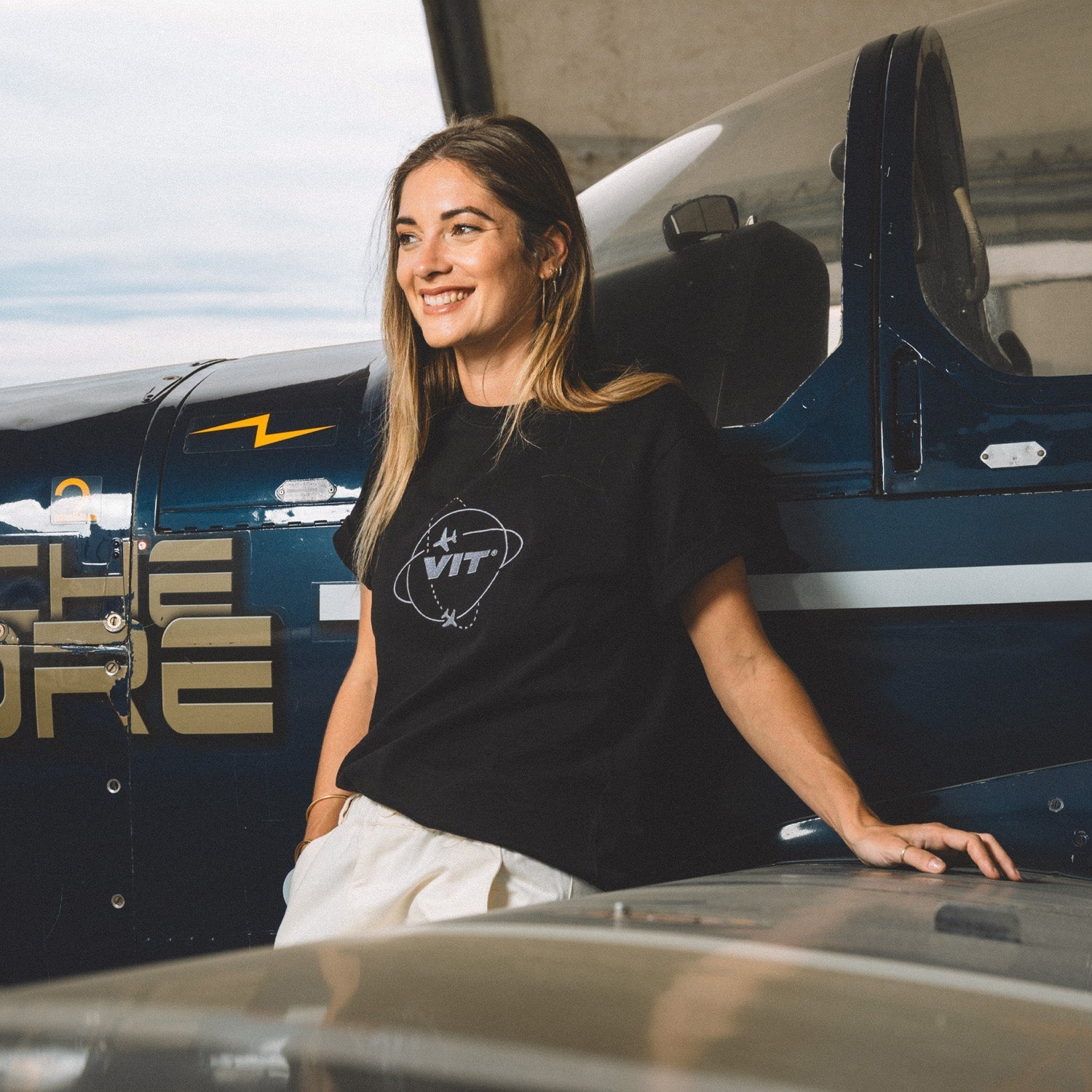 T-shirt Black Airline - Member Pre Sales Team Vitality