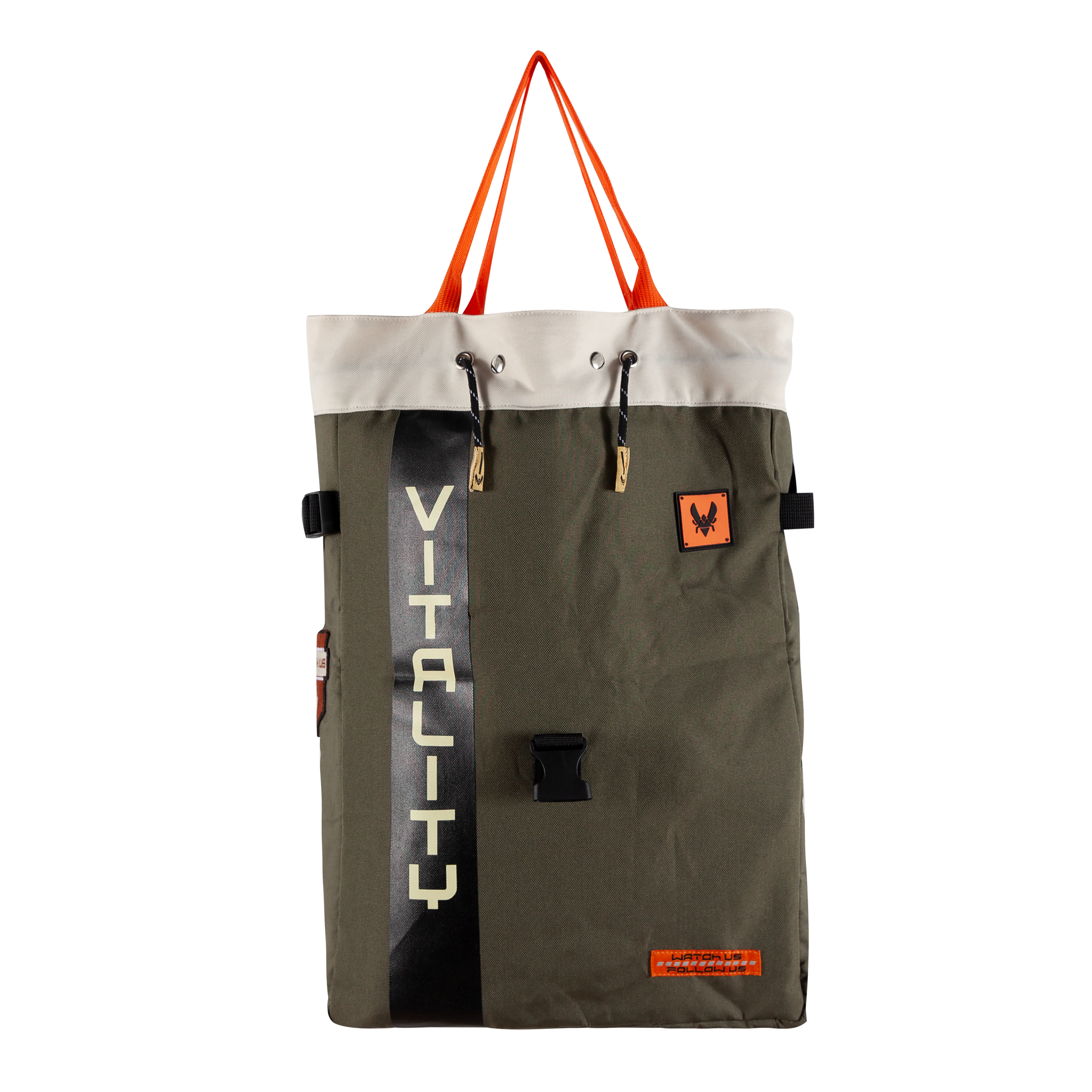 Sac à dos Watch Us vert et beige Team Vitality