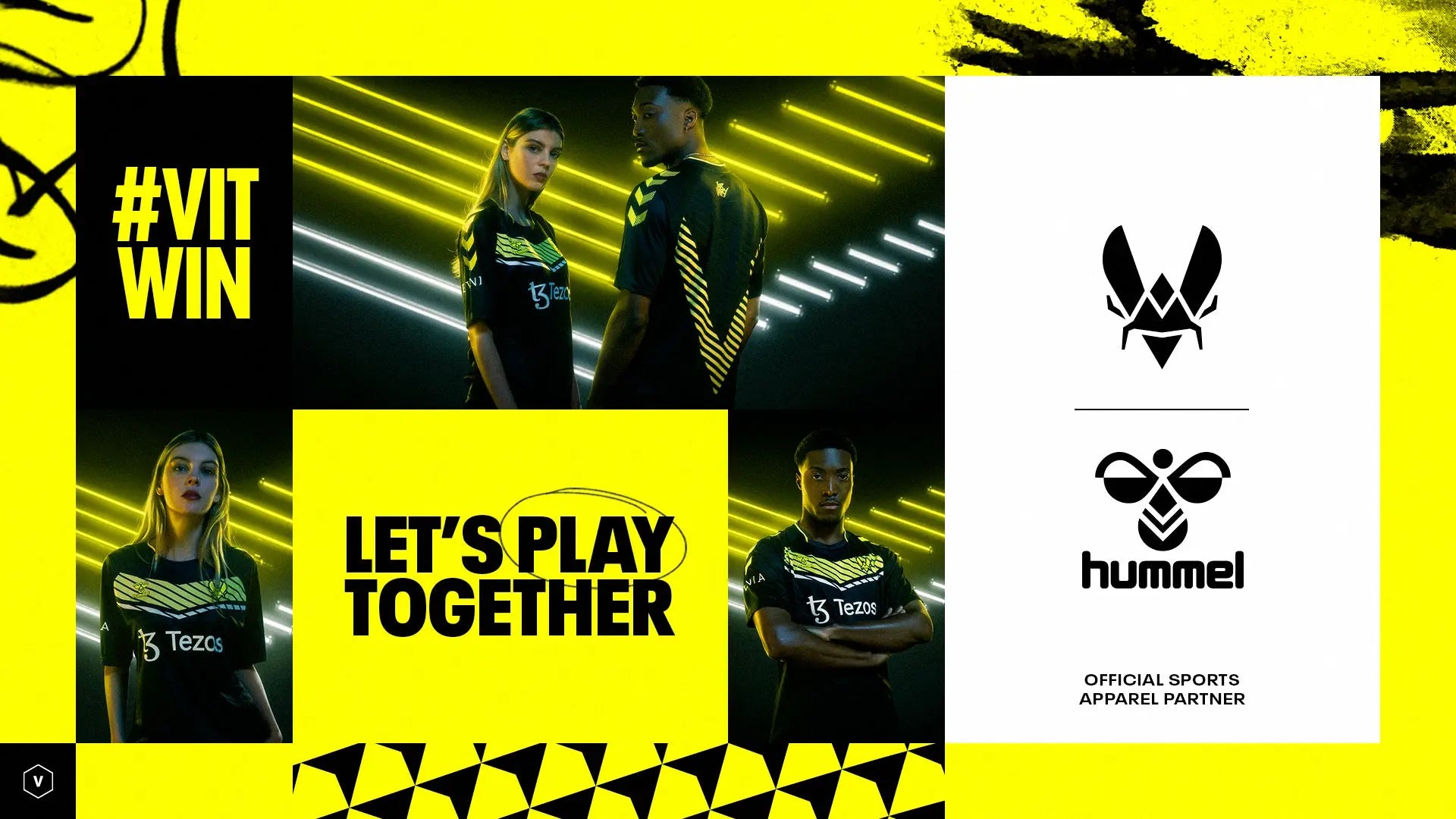 TEAM VITALITY x HUMMEL : L'ABEILLE S'ASSOCIE A L'EMBLEMATIQUE BOURDON! - Team Vitality