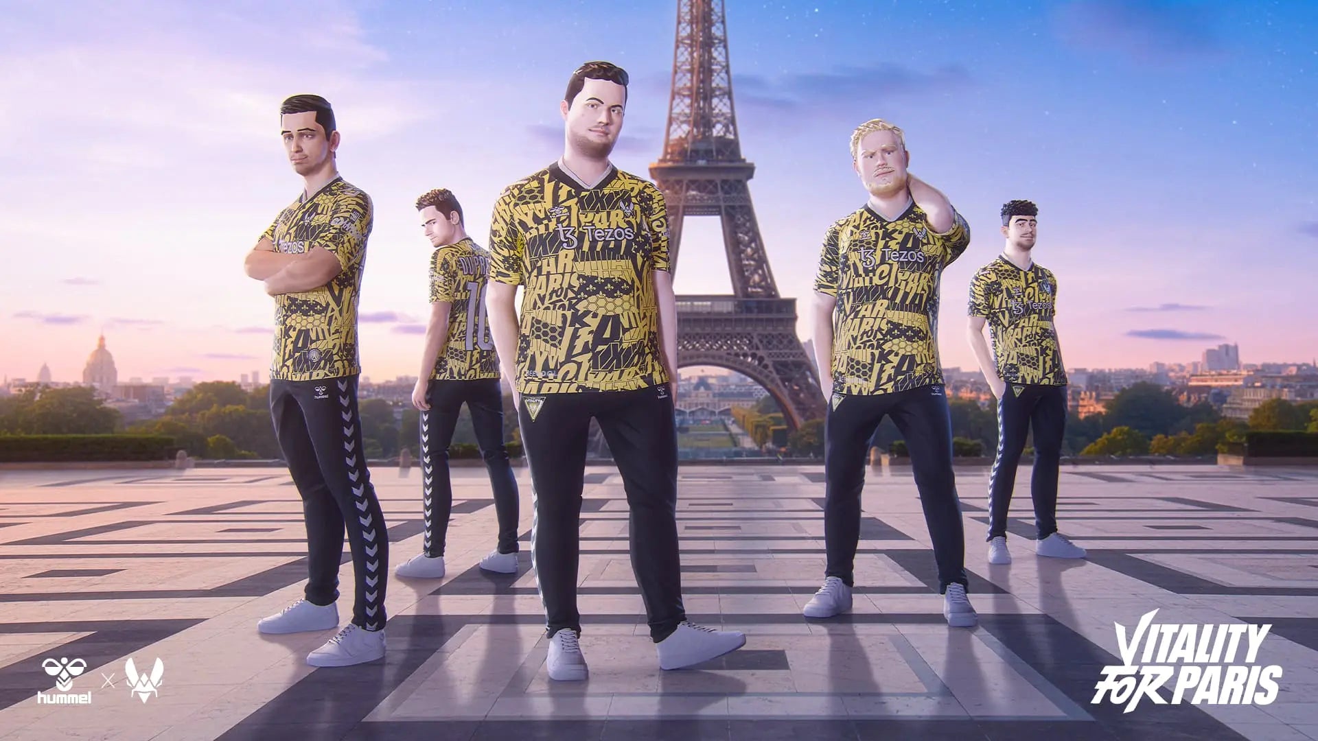 TEAM-VITALITY-ET-HUMMEL-RÉVÈLENT-LEUR-PREMIER-MAILLOT-THIRD-VITALITY-FOR-PARIS-À-L-OCCASION-DU-MAJOR-DE-CS-GO-A-PARIS Team Vitality
