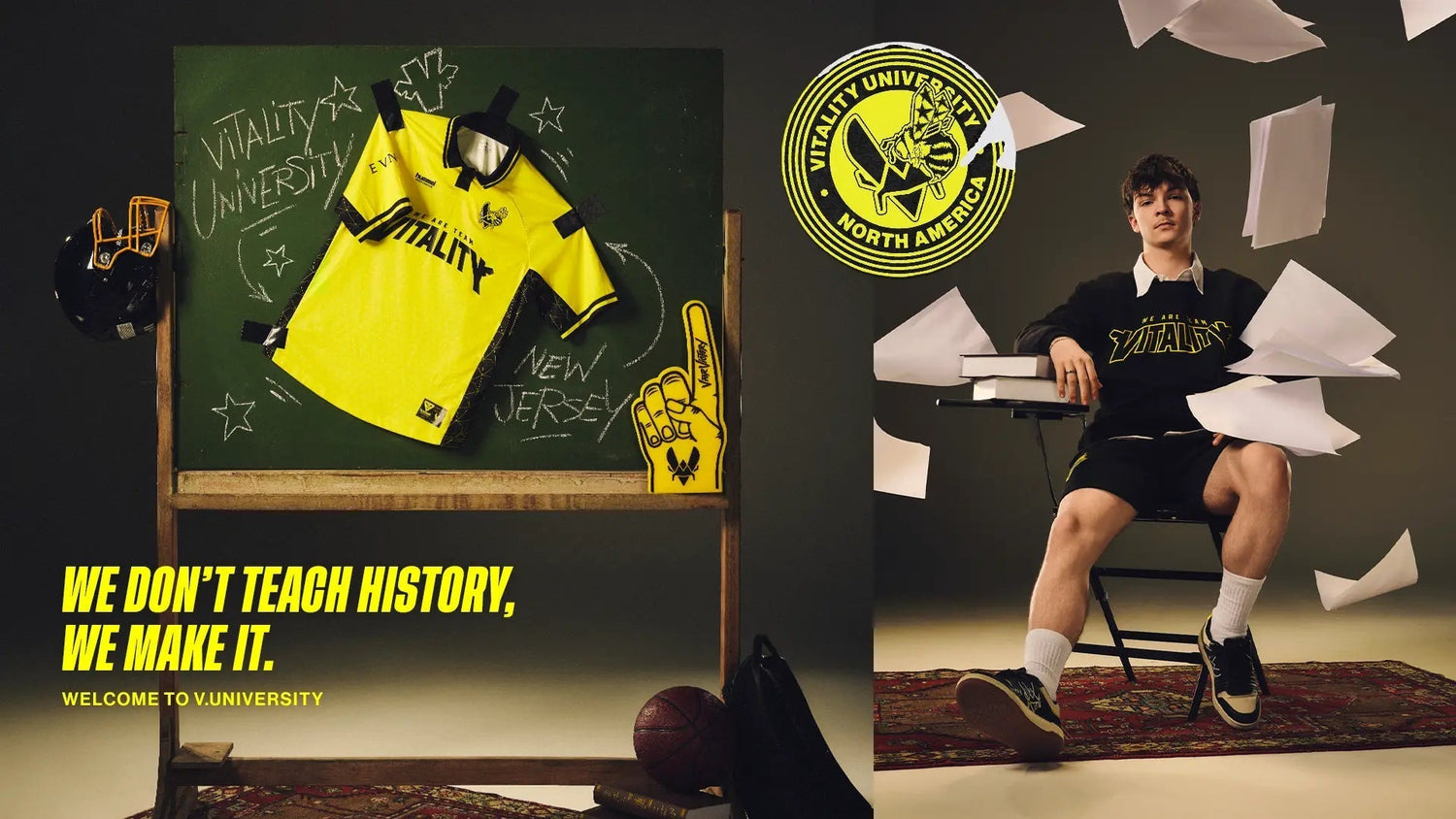 TEAM VITALITY DEVOILE SA NOUVELLE CAMPAGNE V.UNIVERSITY POUR CONQUÉRIR LE MARCHÉ AMÉRICAIN