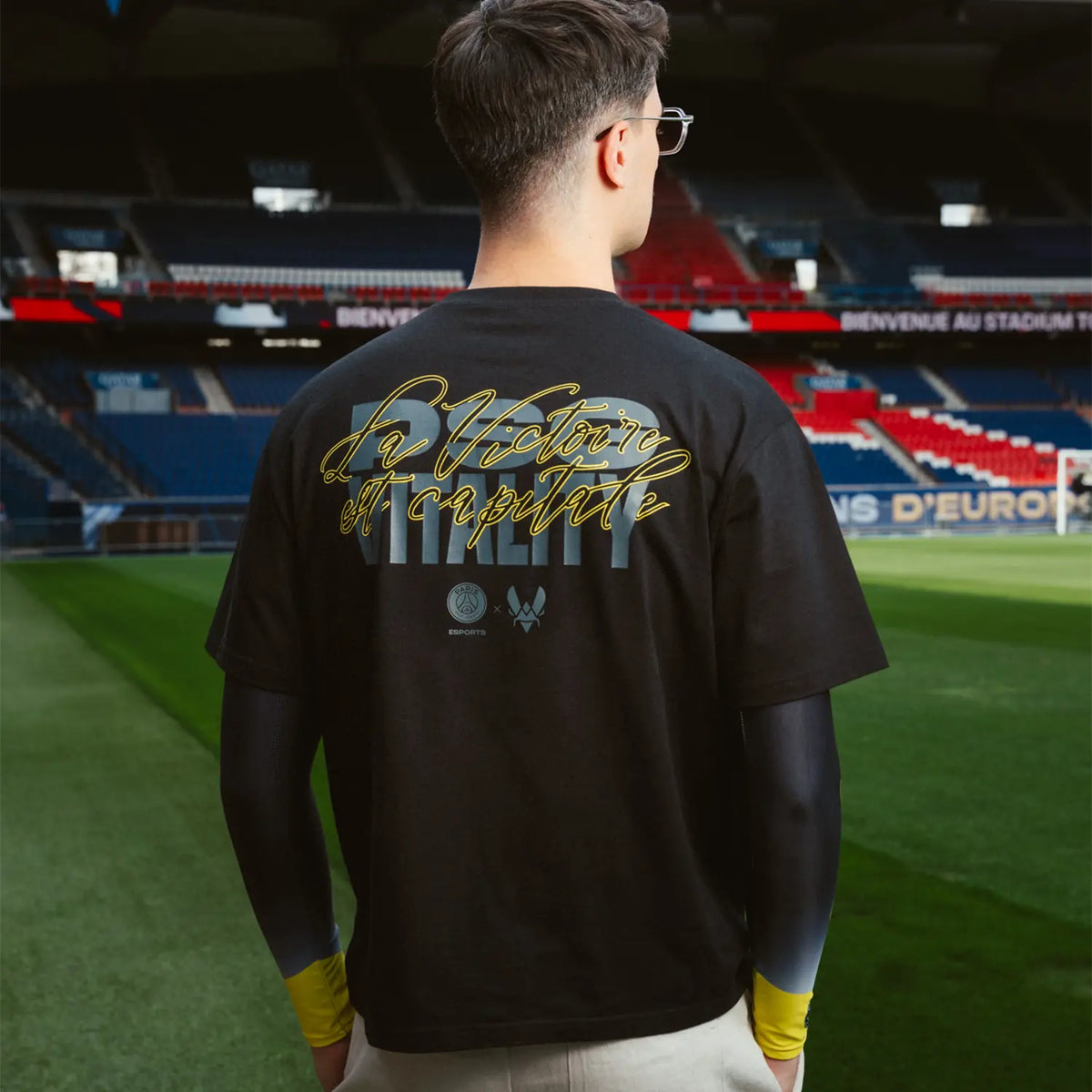 T-shirt PSG Esport x Vitality Noir