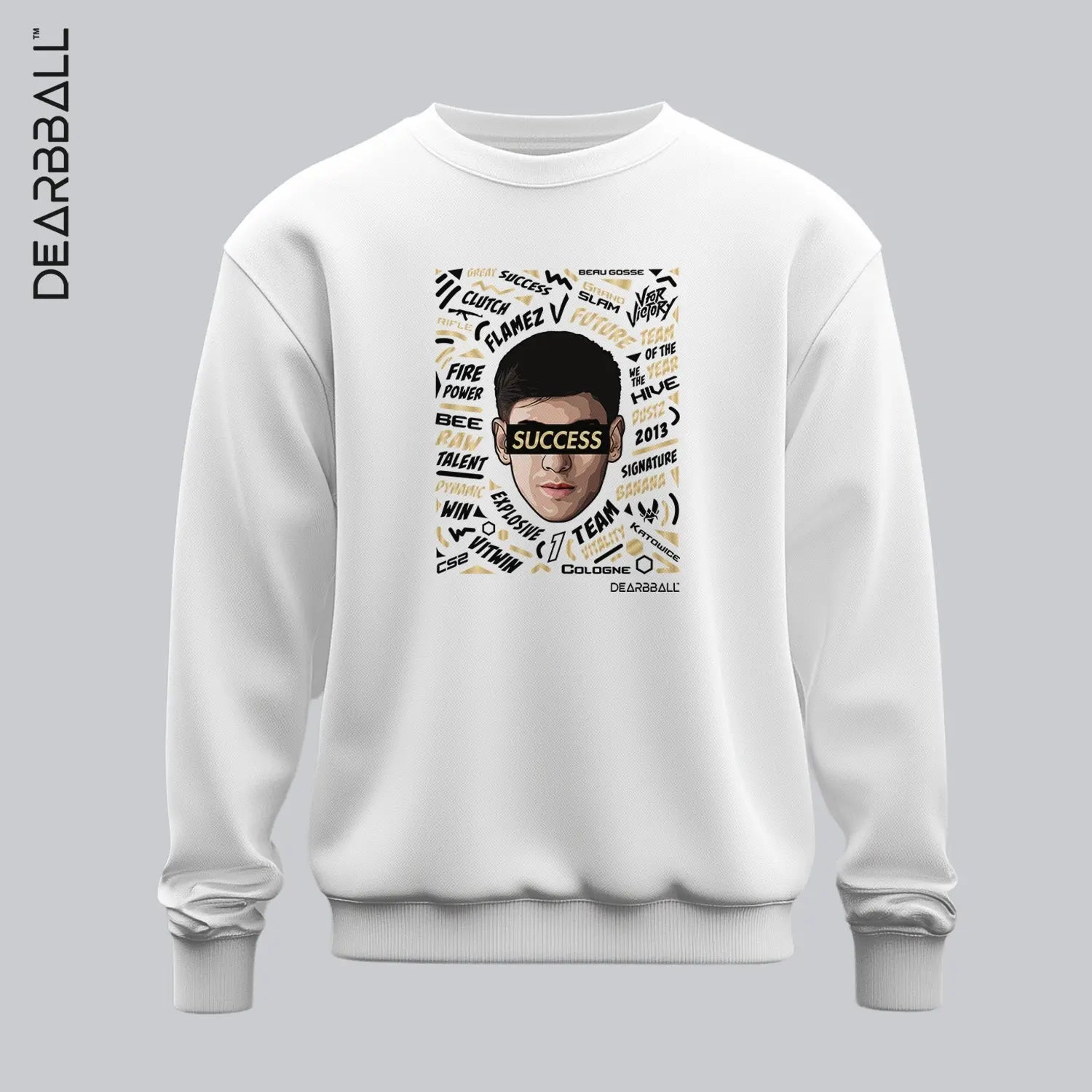 sweat dearbball x vitality flamez blanc lifestyle