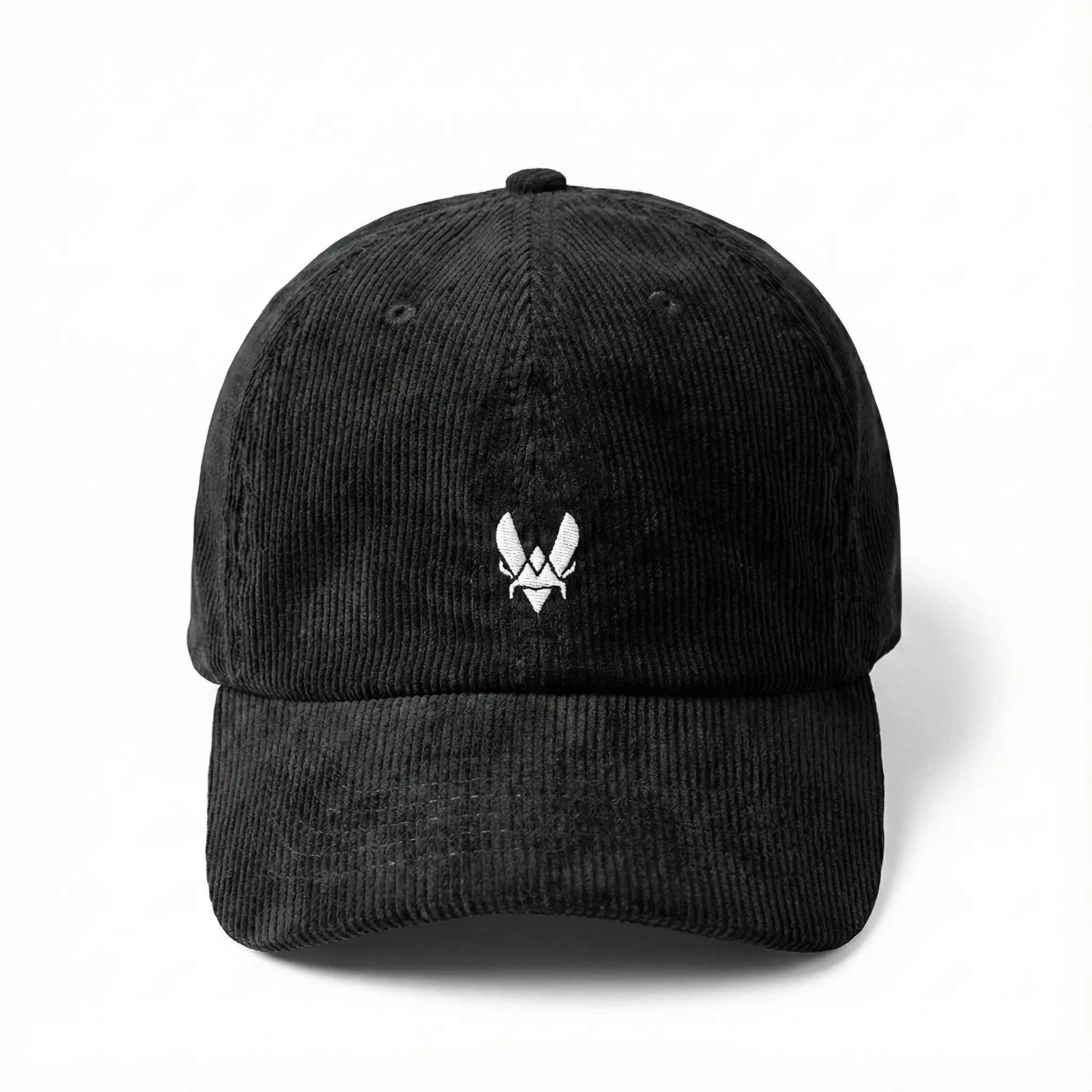 Casquette Vitality velours côtelé noir