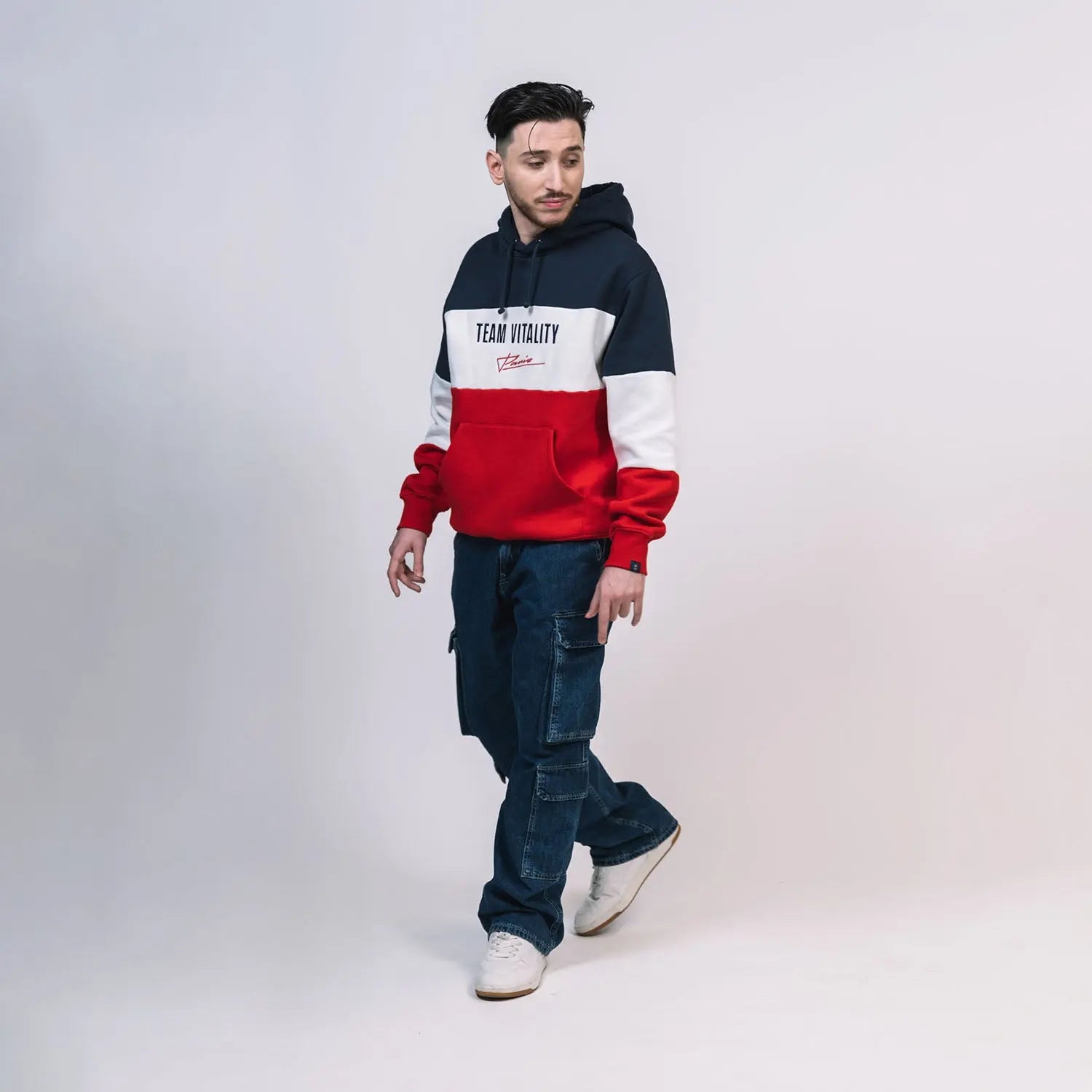 hoodie paris collection 2024 x team vitality kaffworld lifestyle