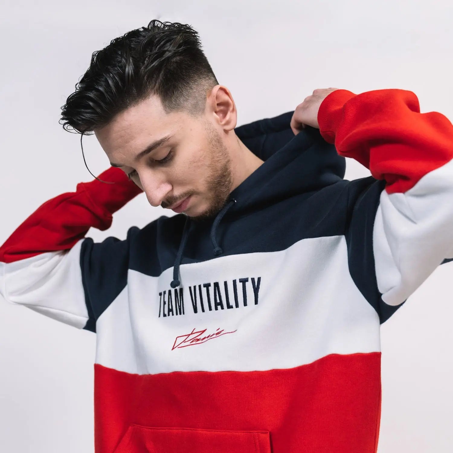 hoodie paris collection 2024 x team vitality kaffworld
