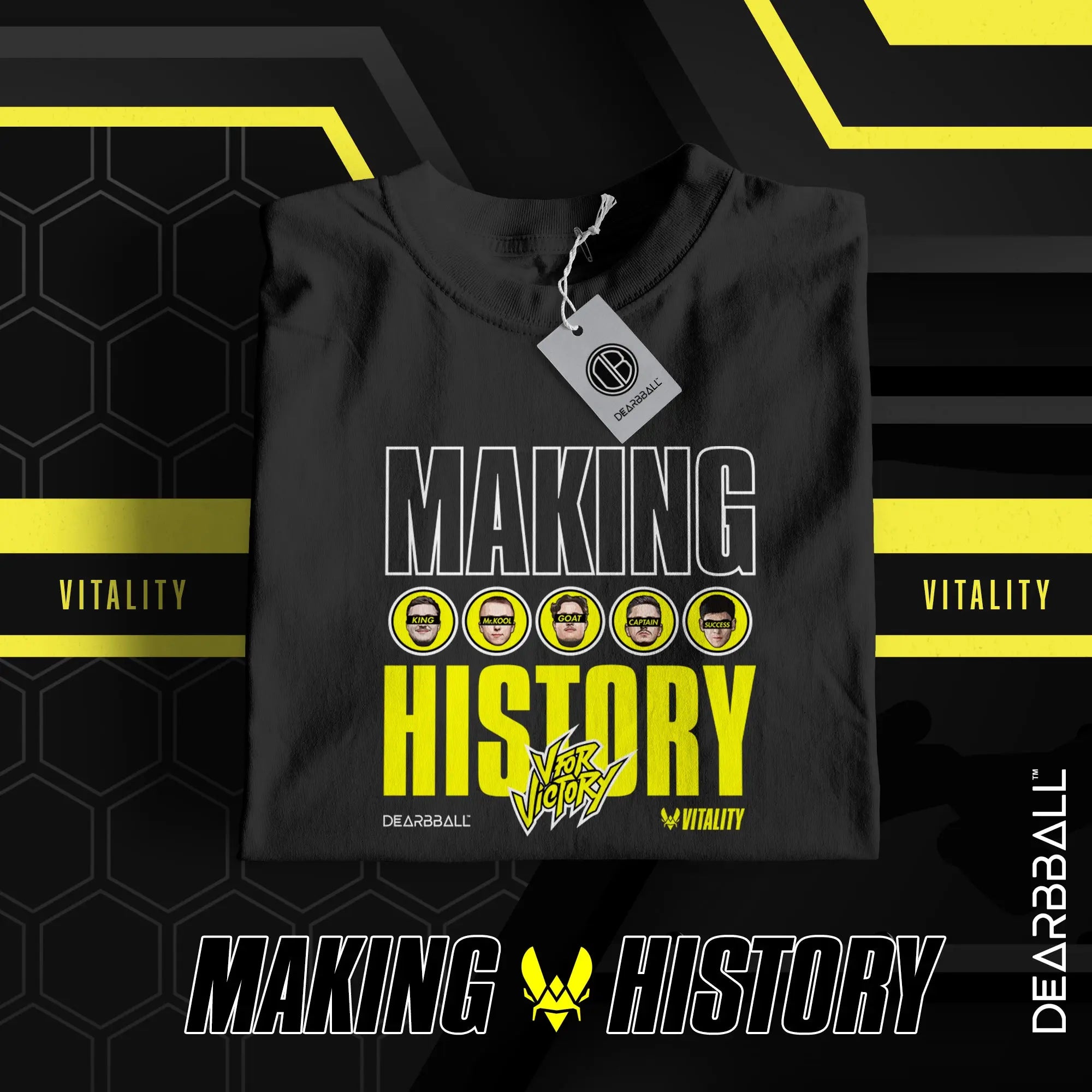 Vitality x DearBBall t-shirt - MAKING HISTORY