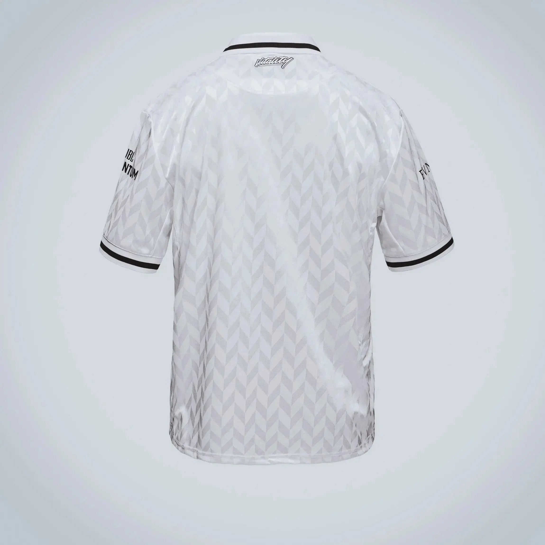 Maillot Alternate Vitality 2024 lifestyle blanc signé Hummel vue de dos