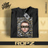 t-shirt dearbball x vitality noir ropz lifestyle
