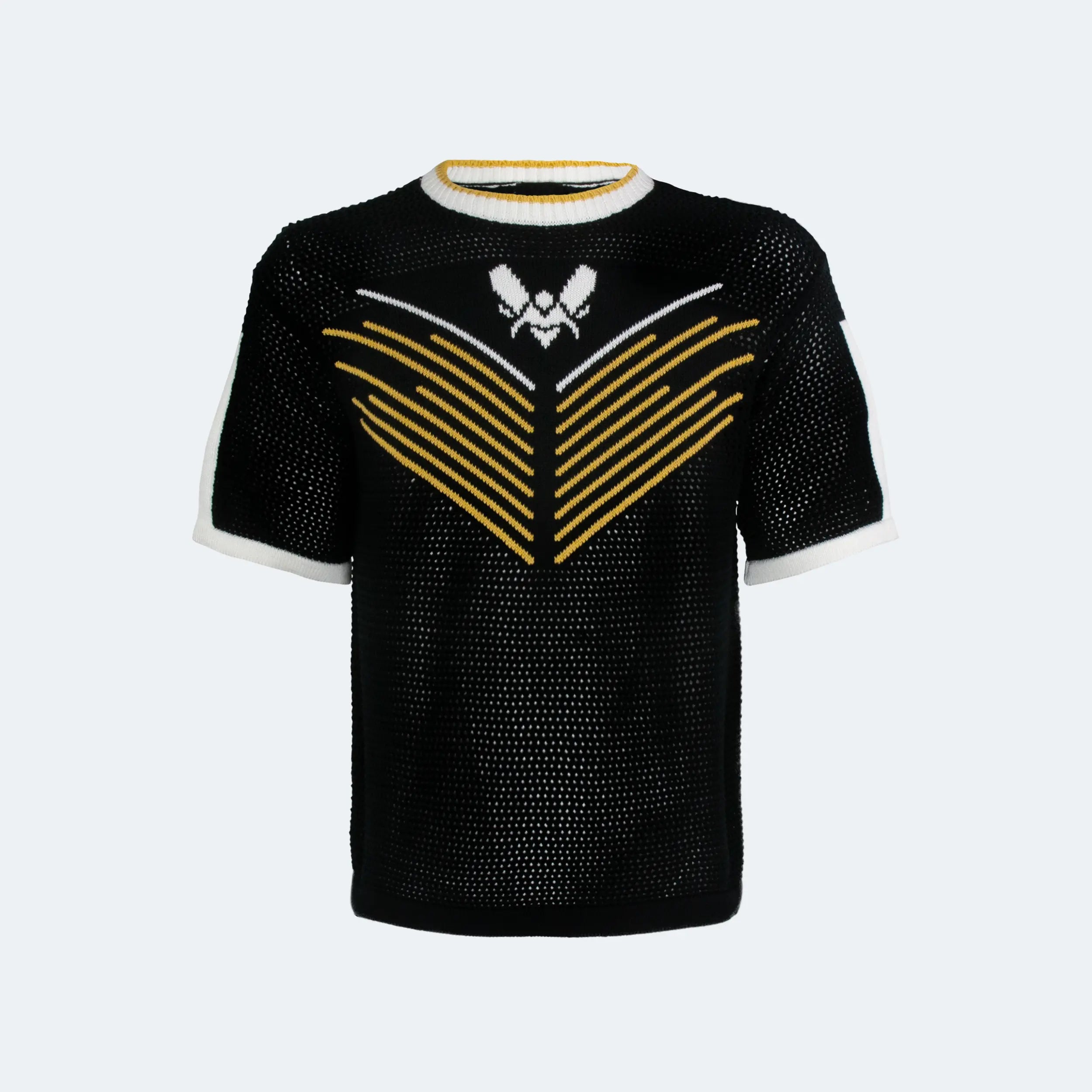 t-shirt vitality x miasin noir et jaune