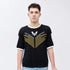 t-shirt vitality x miasin noir et jaune porté