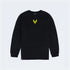 Crewneck Travel kit Vitality noir vue de face