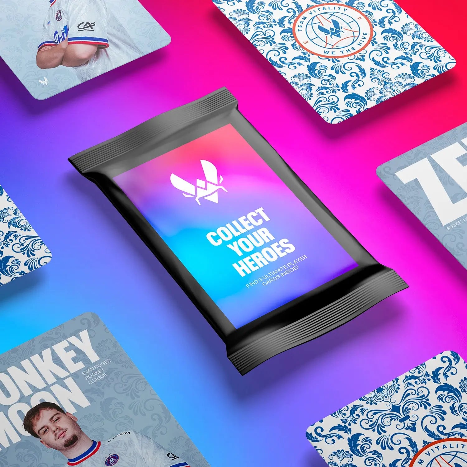 Pack de cartes à collectionner alternate vitality 2025 cartes rocket league
