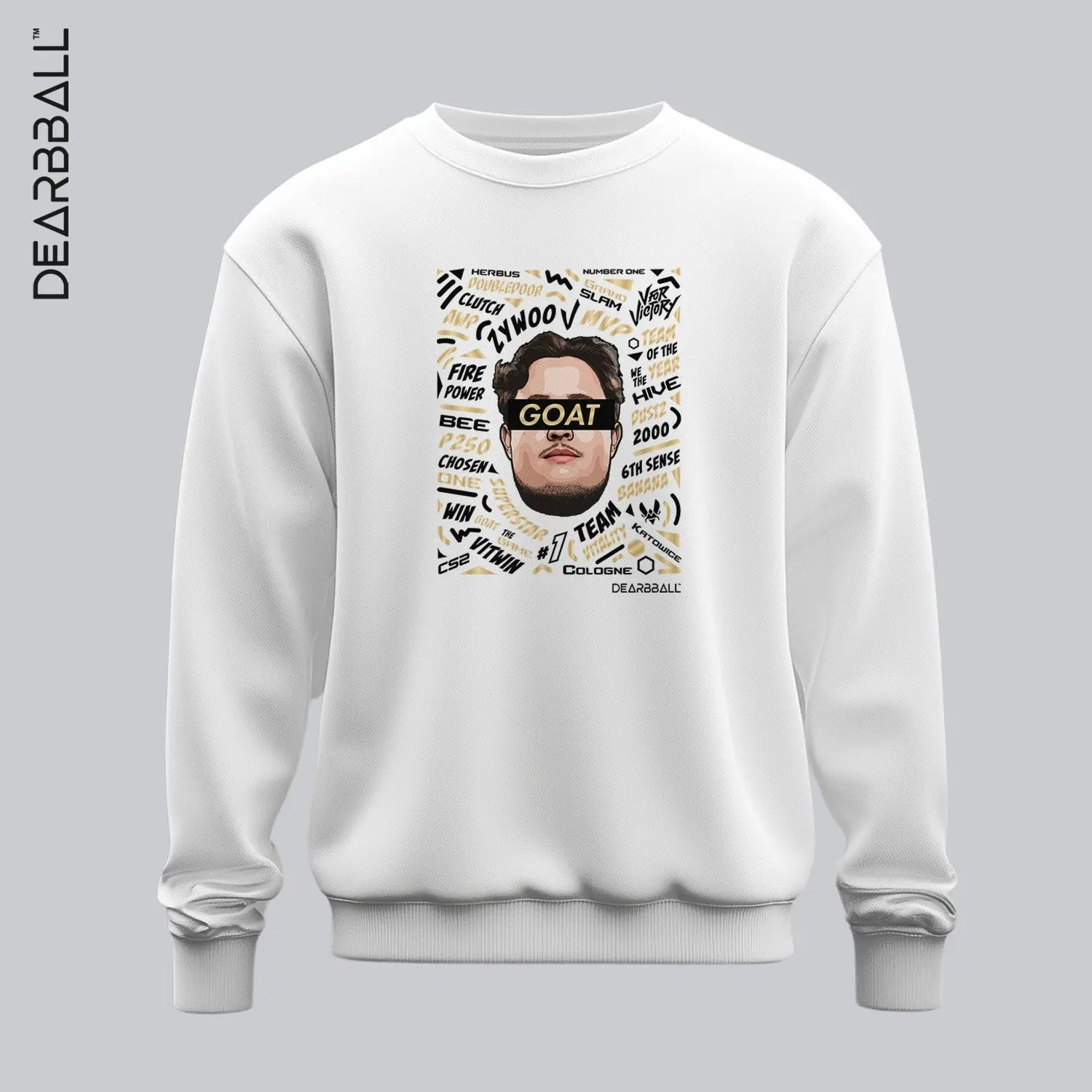sweat dearbball x vitality blanc zywoo