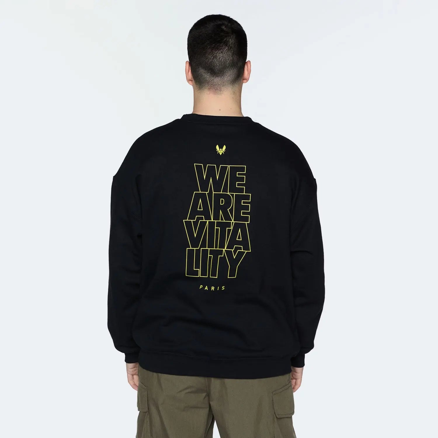 Crewneck Vitality Essentials 2024 noir vue de dos porté