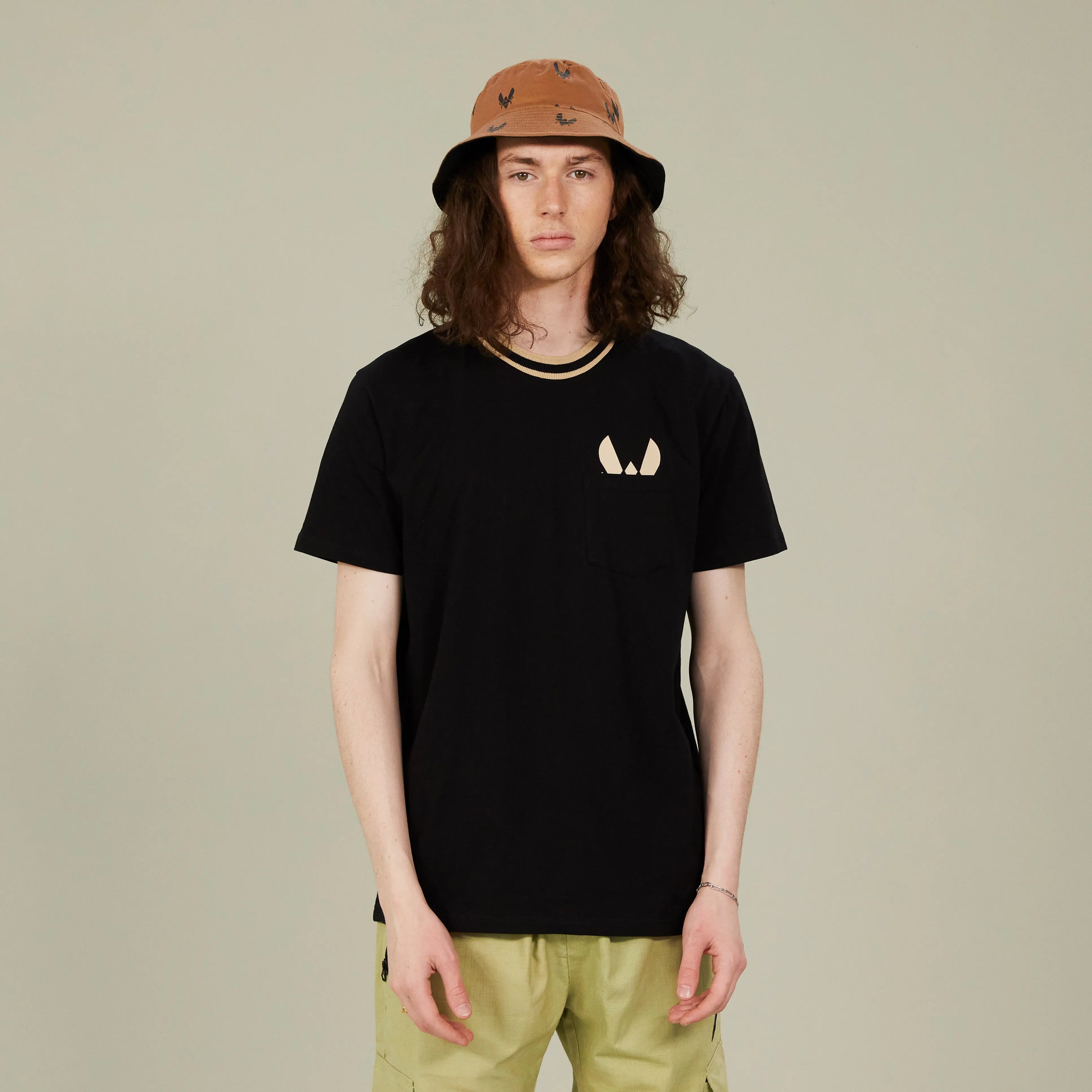 T-shirt Pocket noir