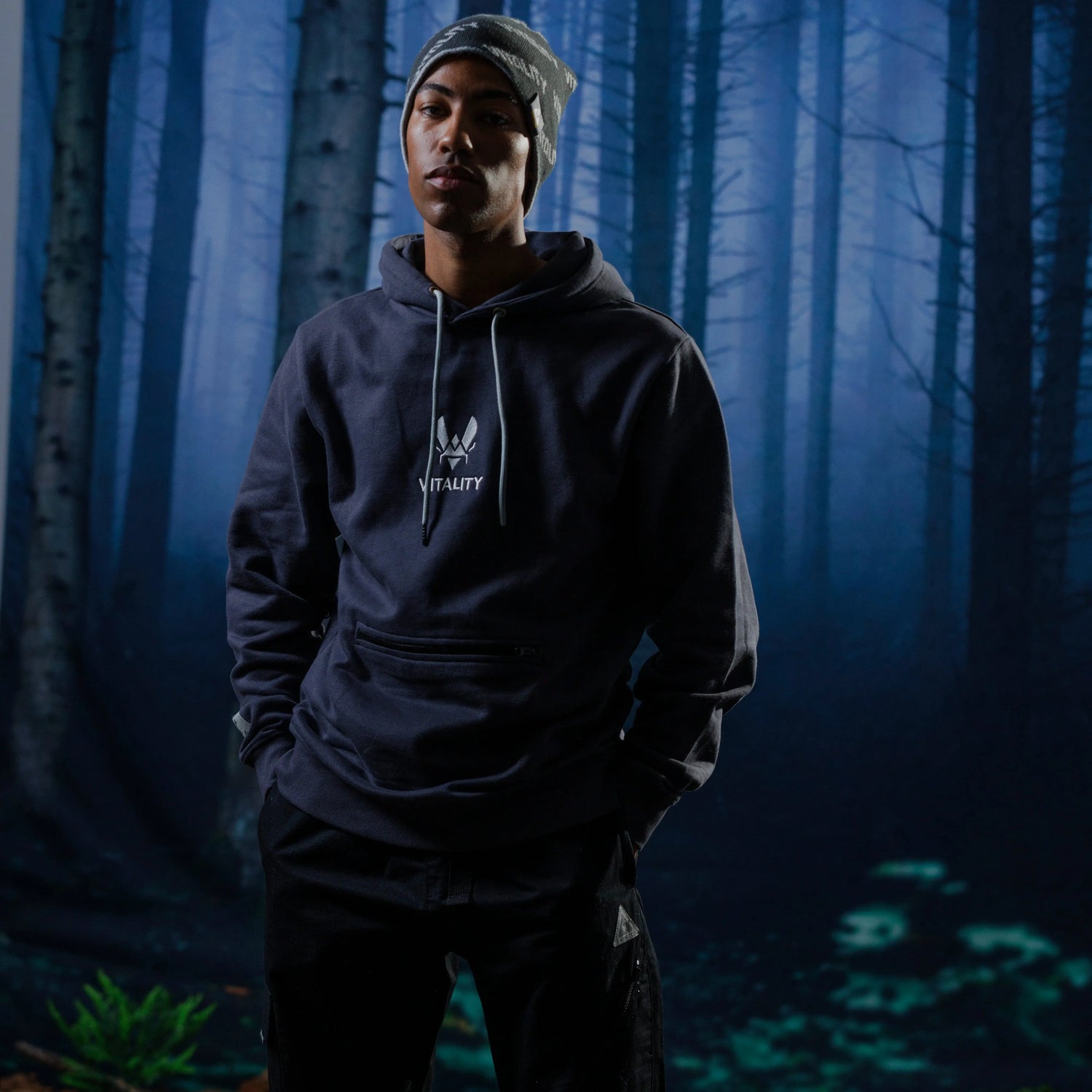 Hoodie Energy gris