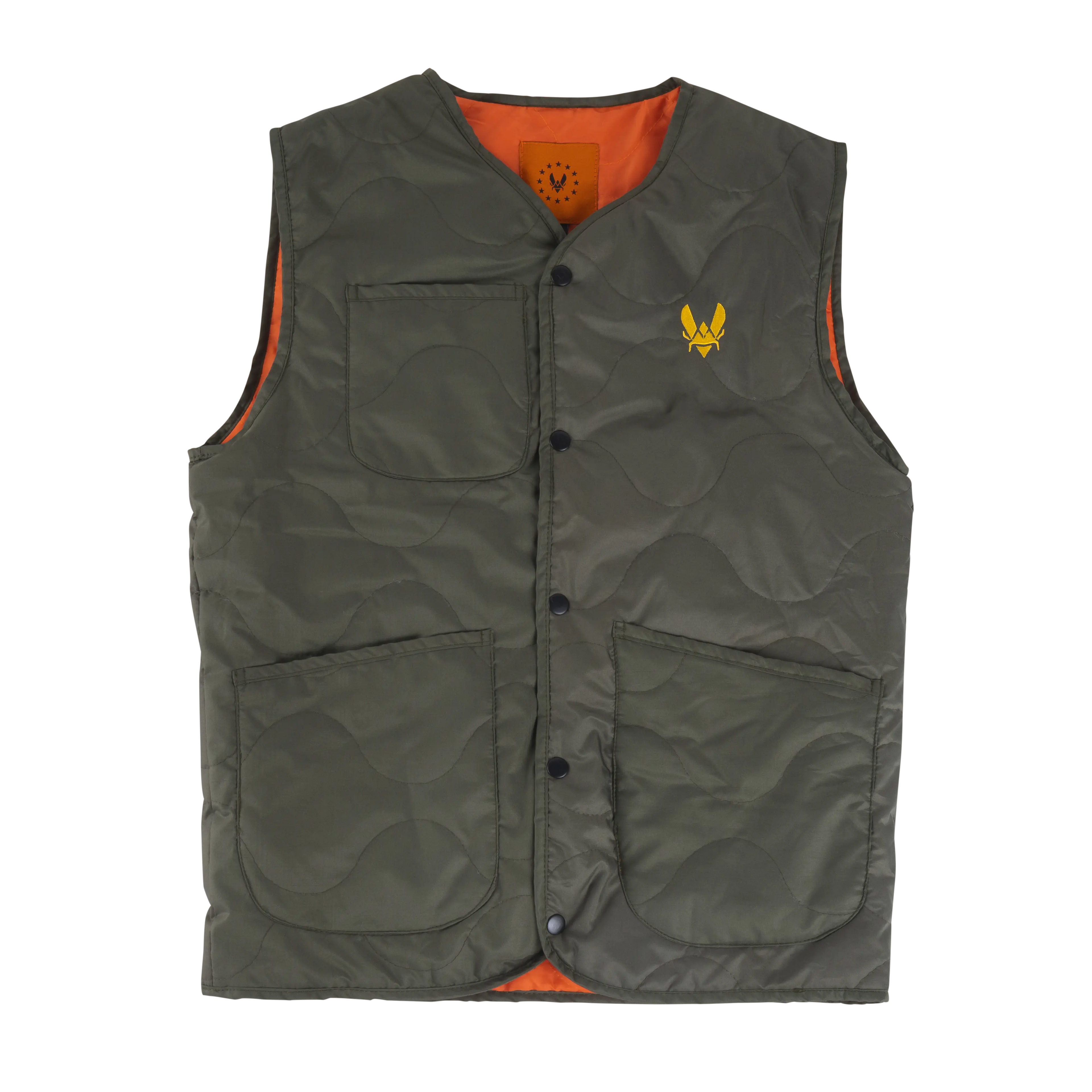 Veste sans manches Bee verte