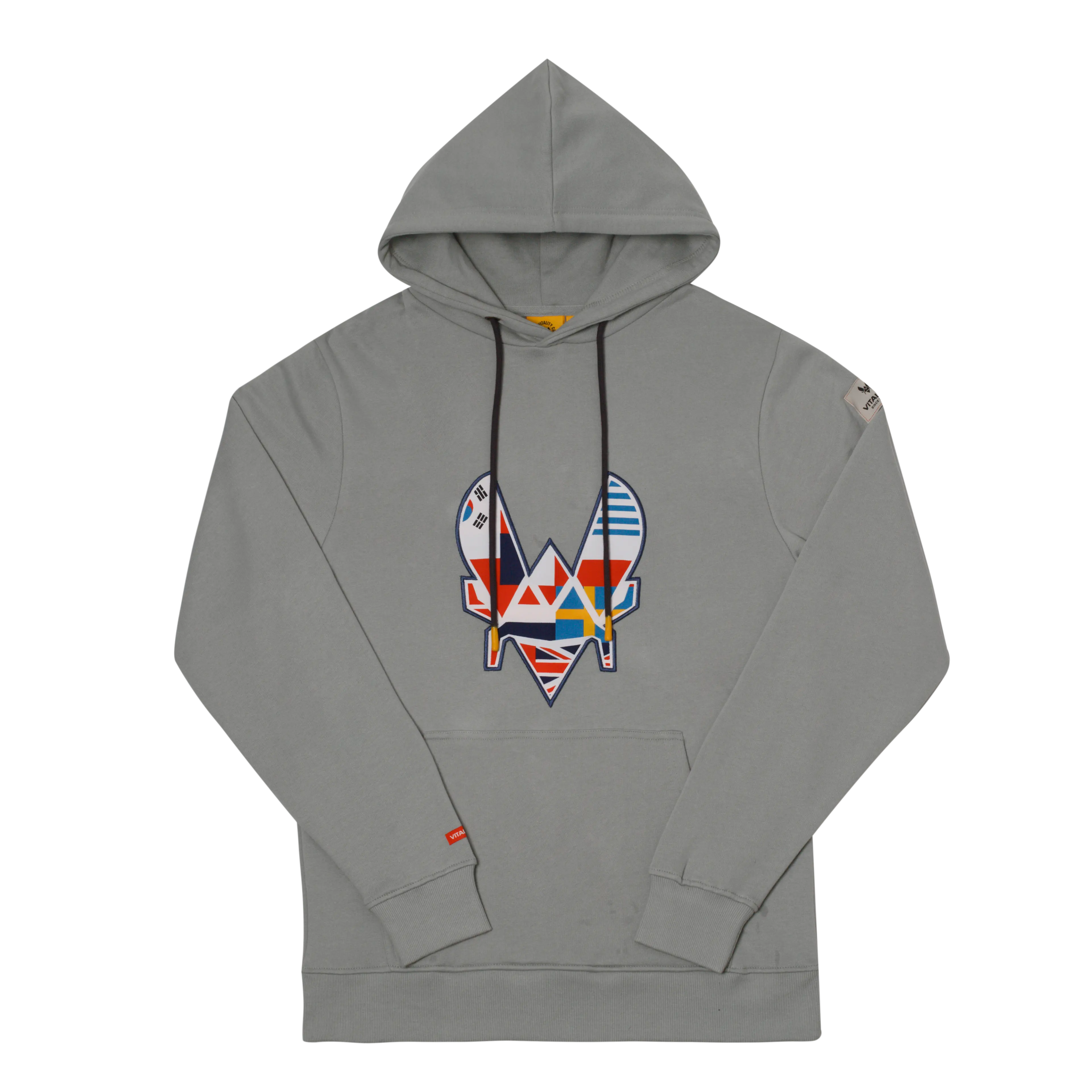 Hoodie World Club gris clair