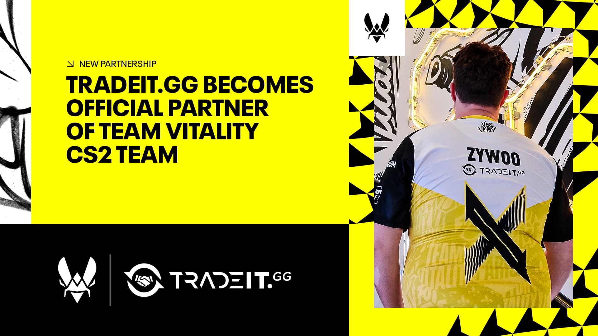 TEAM VITALITY ANNOUNCES TRADEIT AS PARTNER OF THEIR COUNTER-STRIKE TEAM