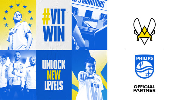 PHILIPS MONITORS ET TEAM VITALITY PROLONGENT LEUR PARTENARIAT