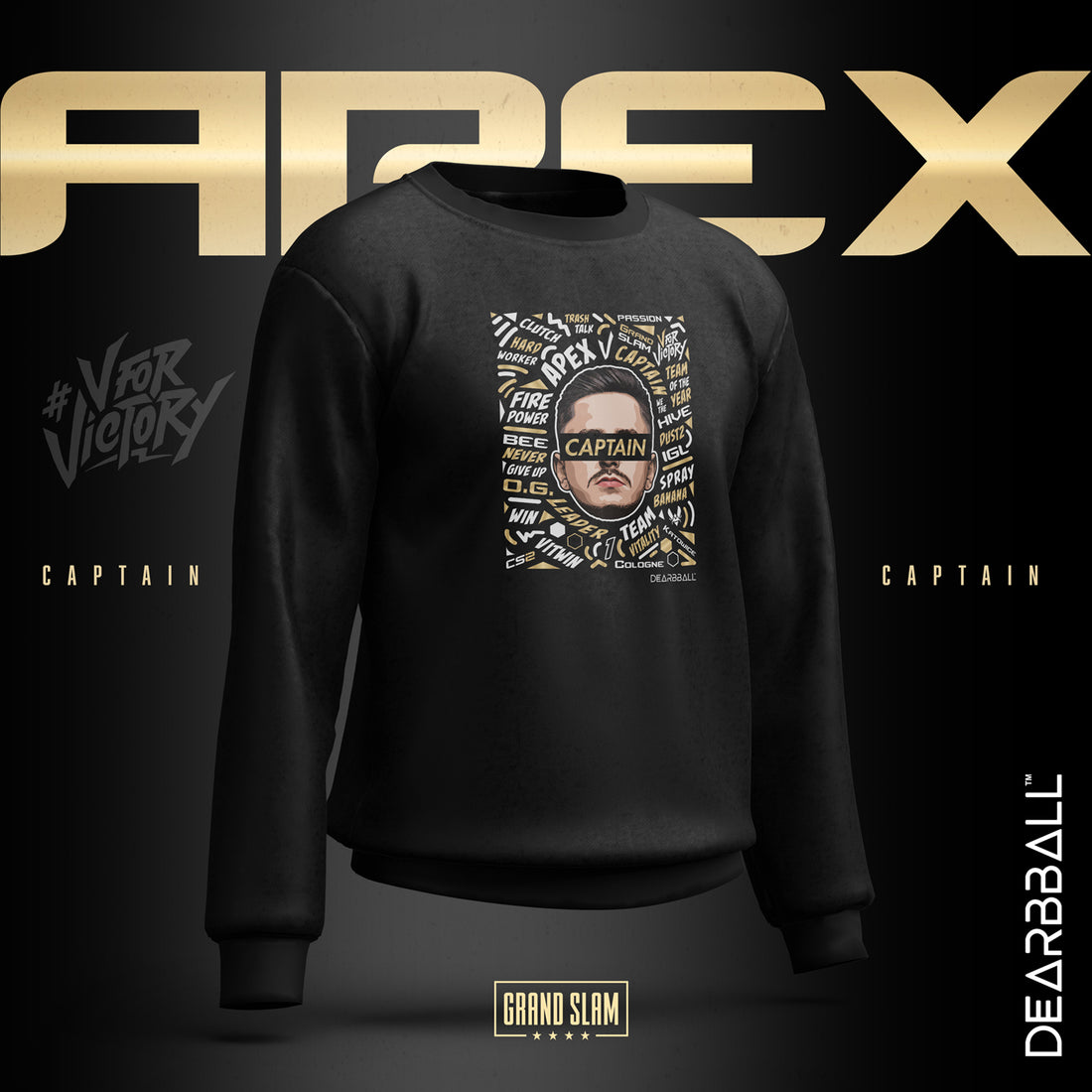 sweat dearbball x vitality apex noir lifestyle