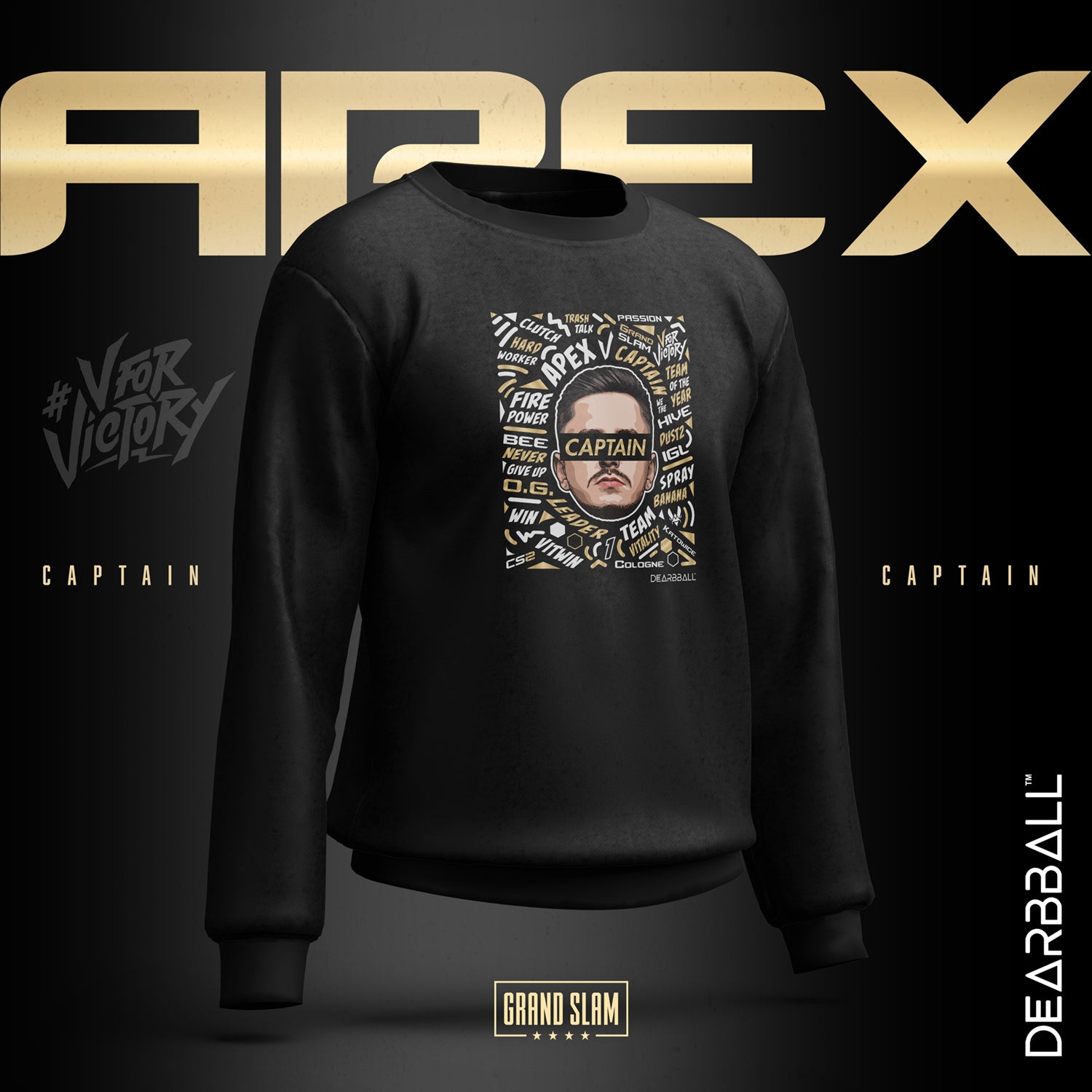 sweat dearbball x vitality apex noir lifestyle