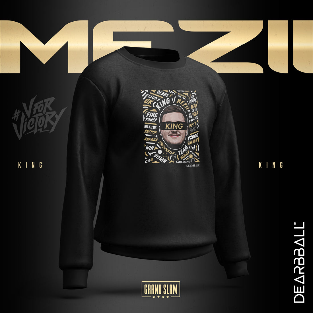 sweat dearbball x vitality mezii noir lifestyle