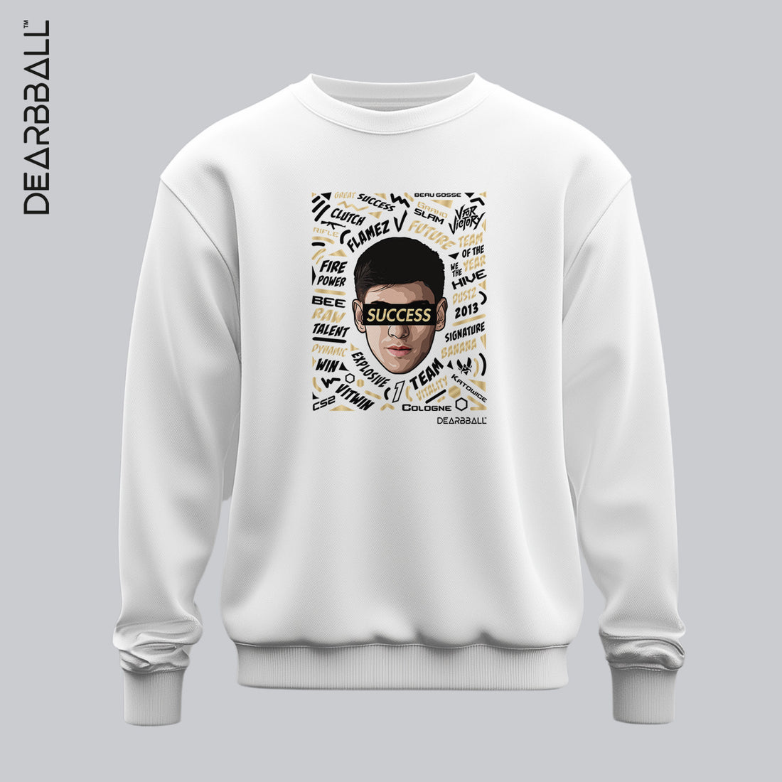 sweat dearbball x vitality flamez blanc lifestyle