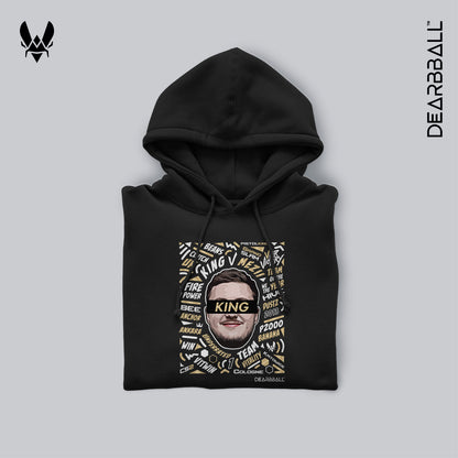 hoodie dearbball x vitality mezii noir