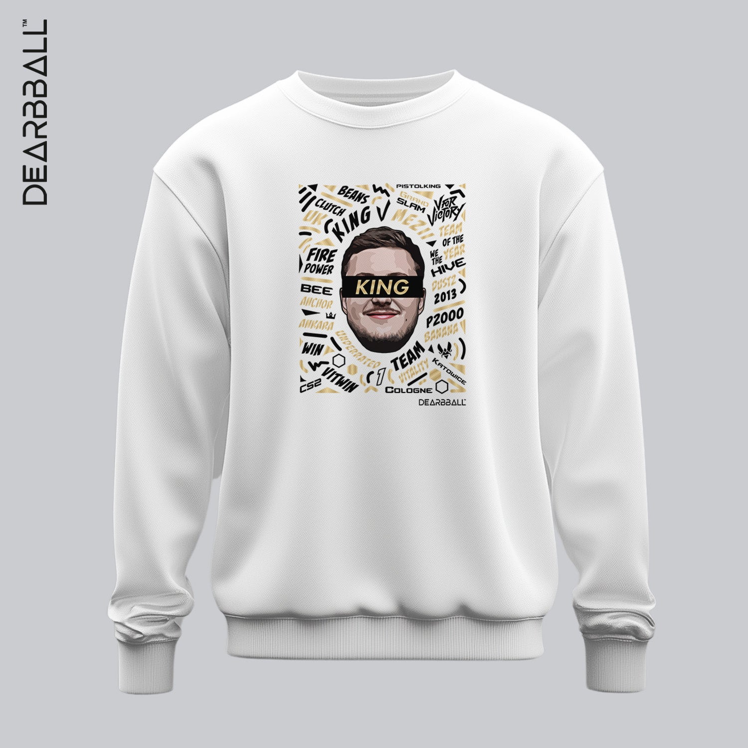 sweat dearbball x vitality mezii blanc lifestyle