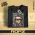 t-shirt dearbball x vitality noir ropz lifestyle