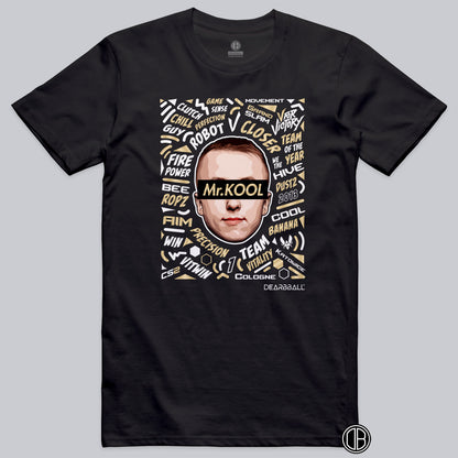 t-shirt dearbball x vitality noir ropz