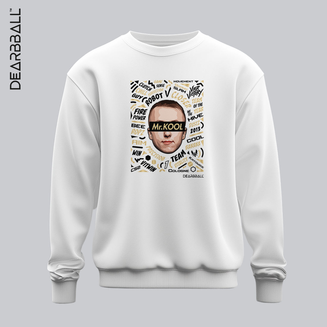 sweat dearbball x vitality ropz blanc lifestyle