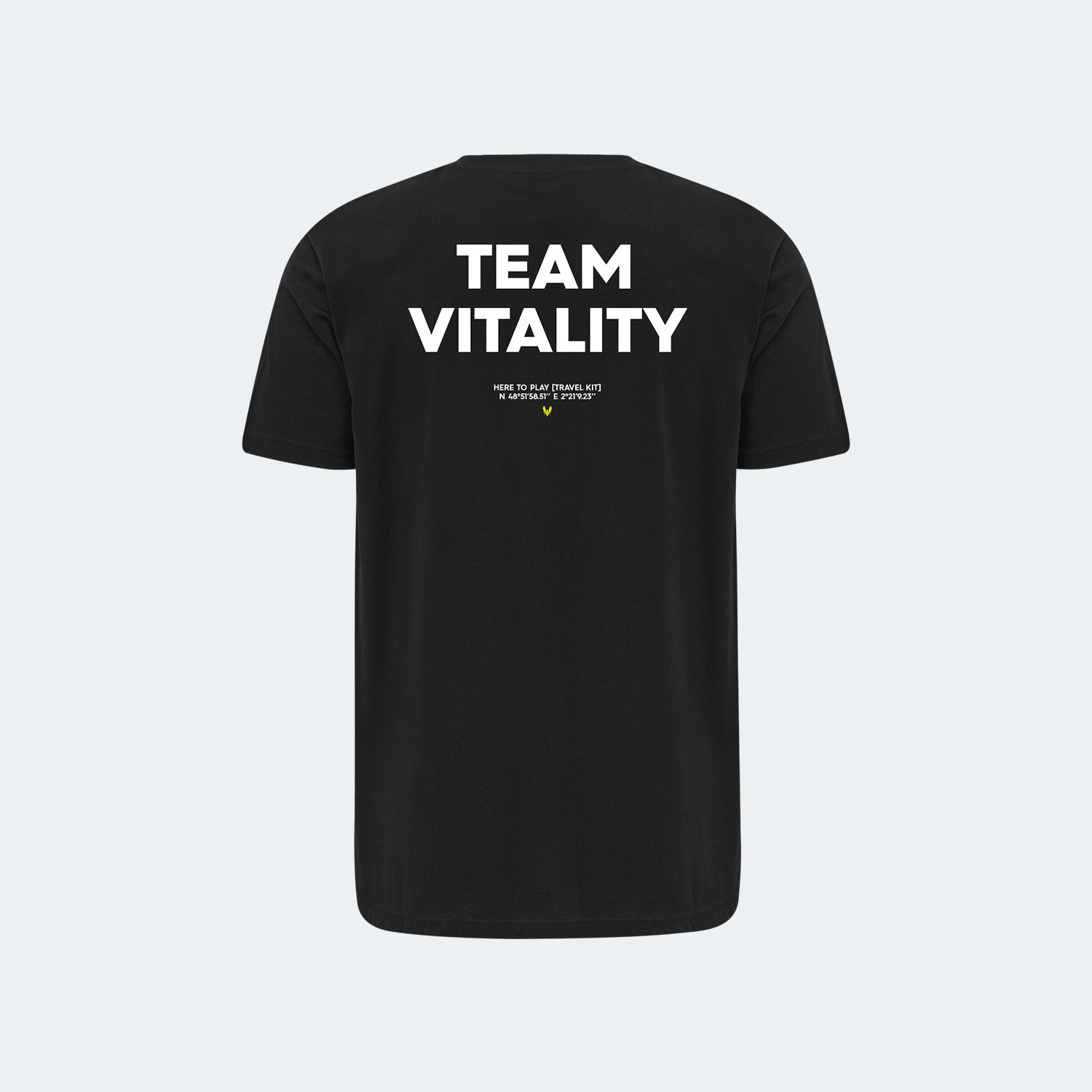 t-shirt esport travel kit vitality 2025 dos