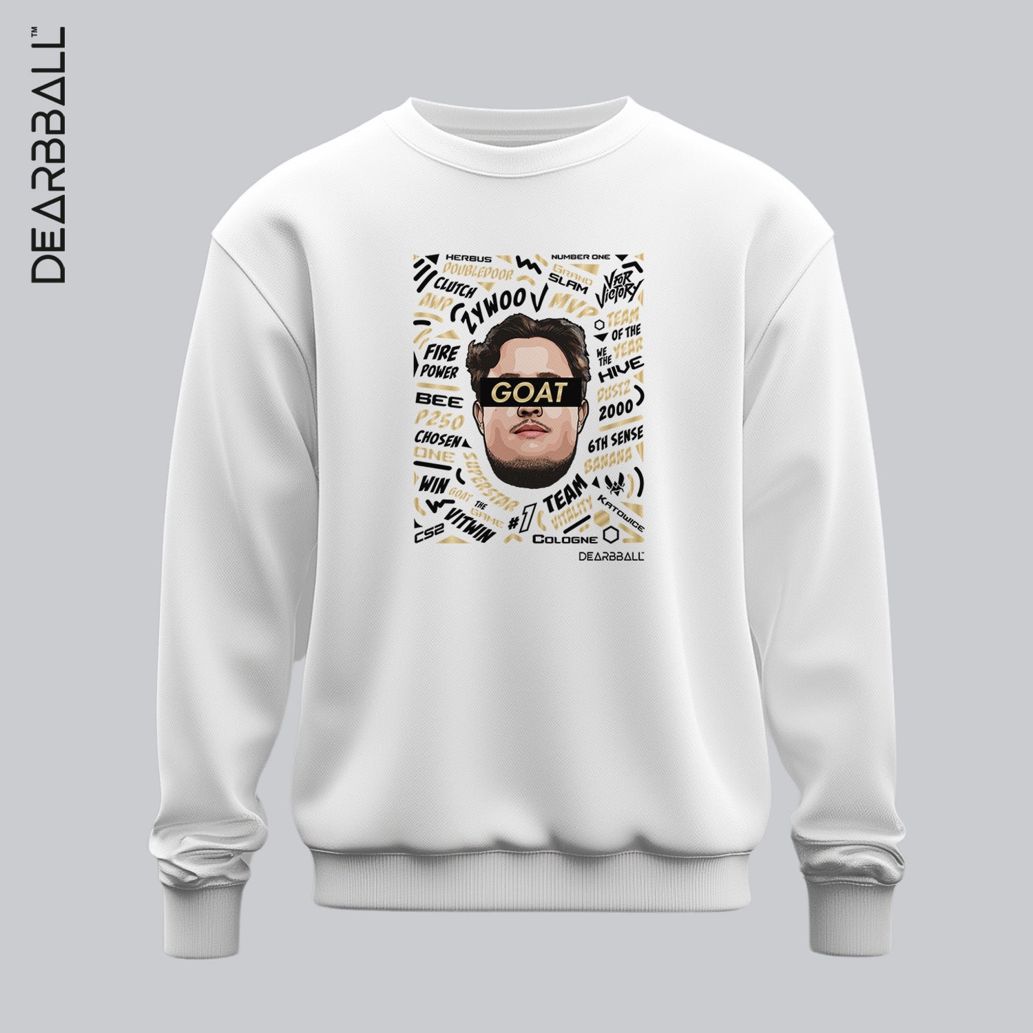 sweat dearbball x vitality blanc zywoo