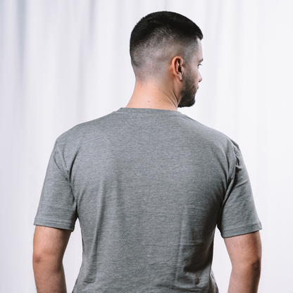 T-shirt Essentials 2025 Vitality gris Fuury de dos