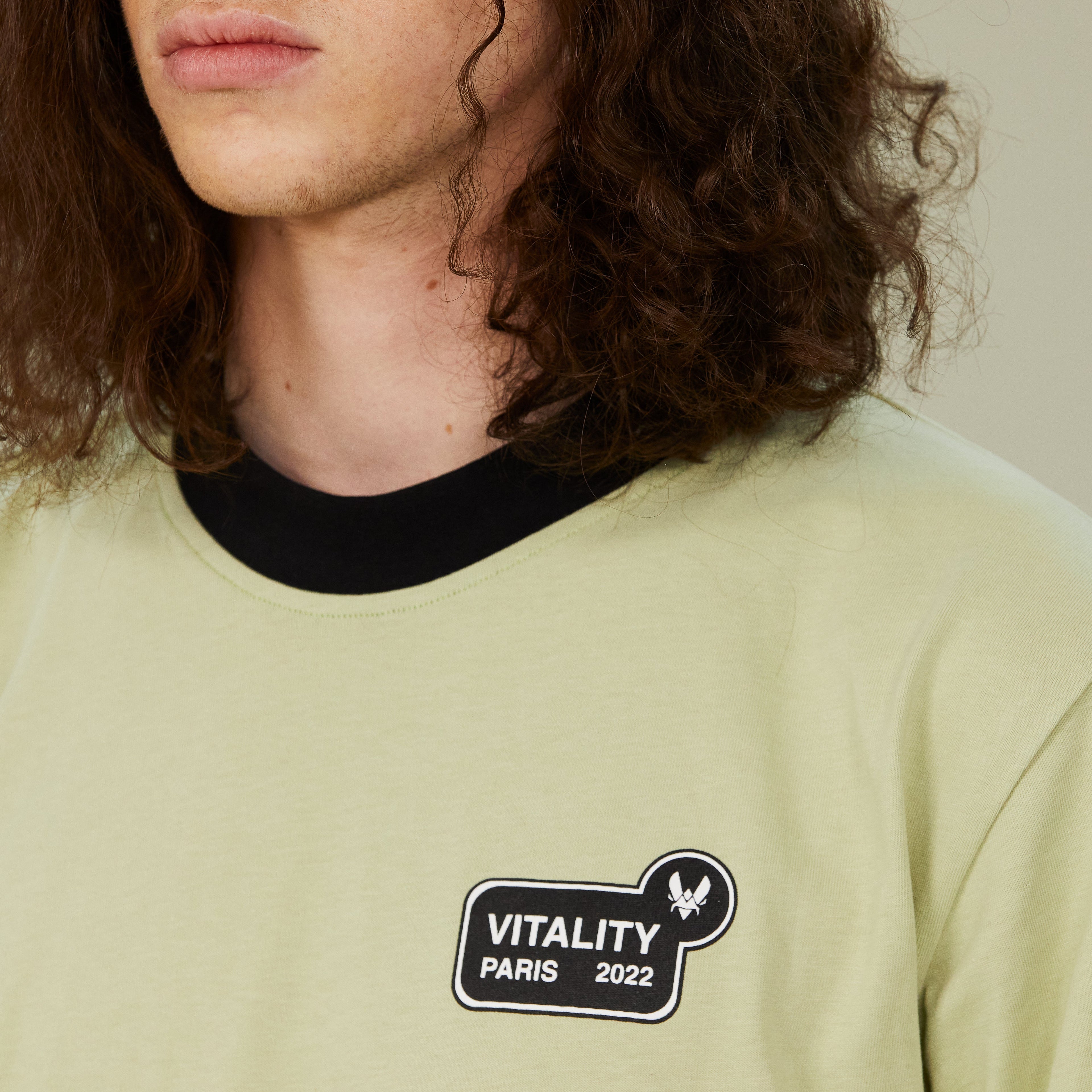 T-shirt Badge vert Team Vitality