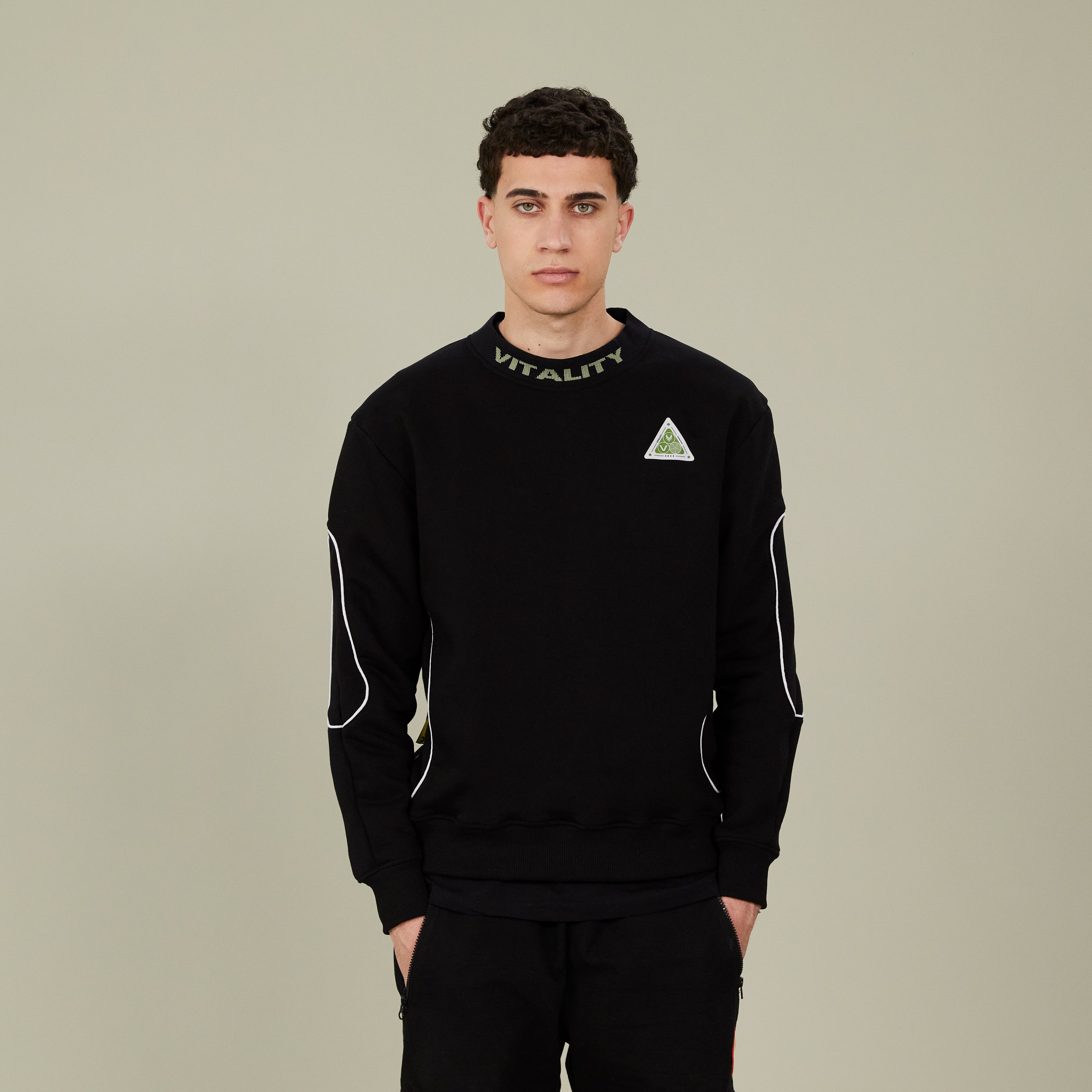 Sweat Teknik noir Team Vitality