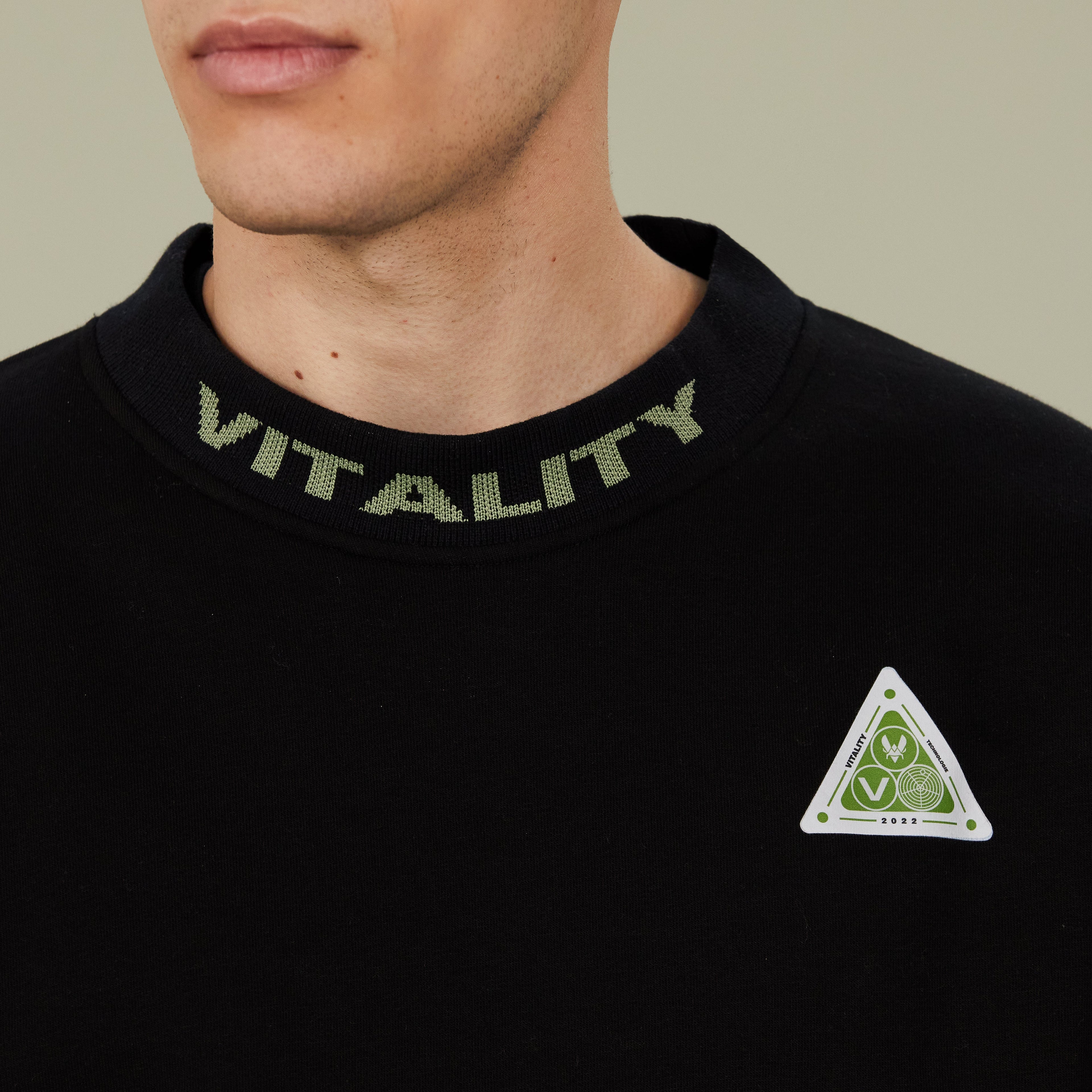 Sweat Teknik noir Team Vitality