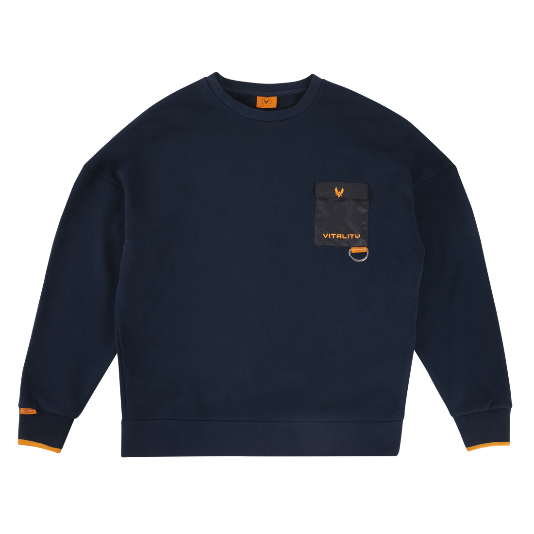 Crewneck Watch Us bleu foncé Team Vitality