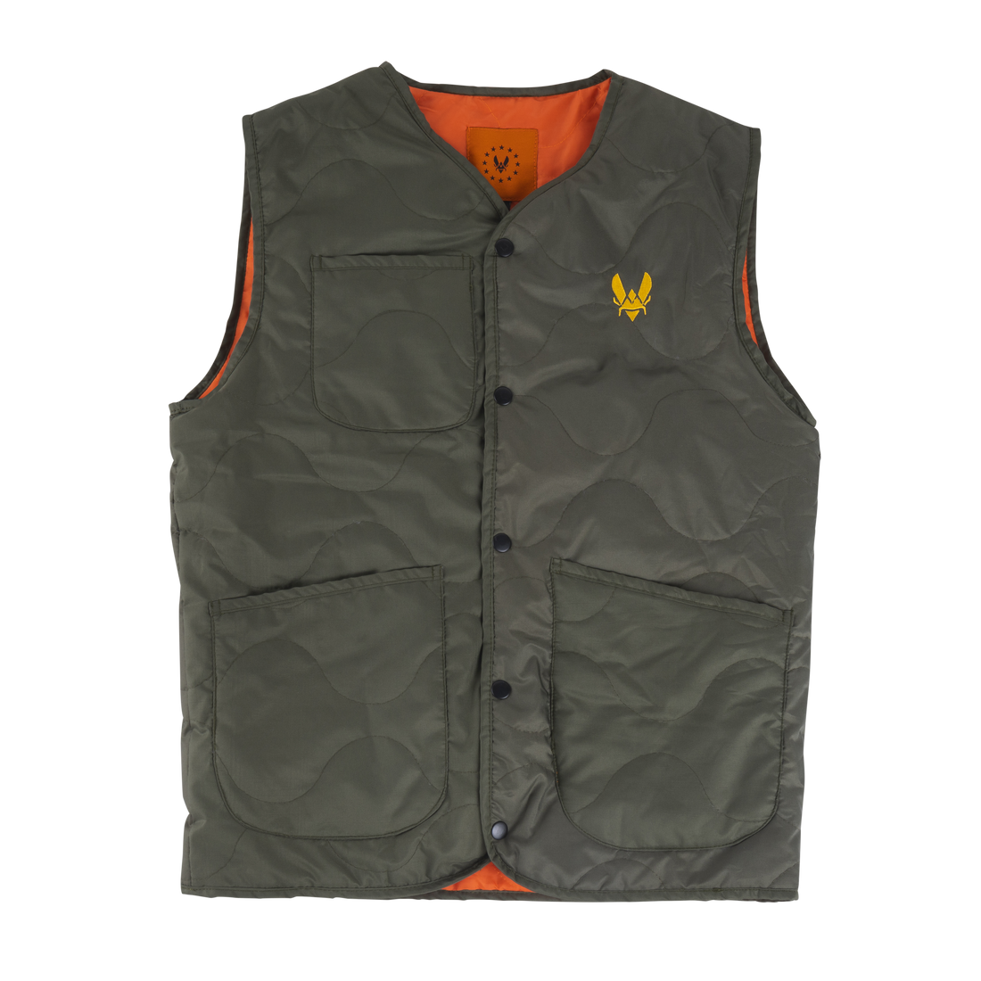 Veste sans manches Bee verte Team Vitality