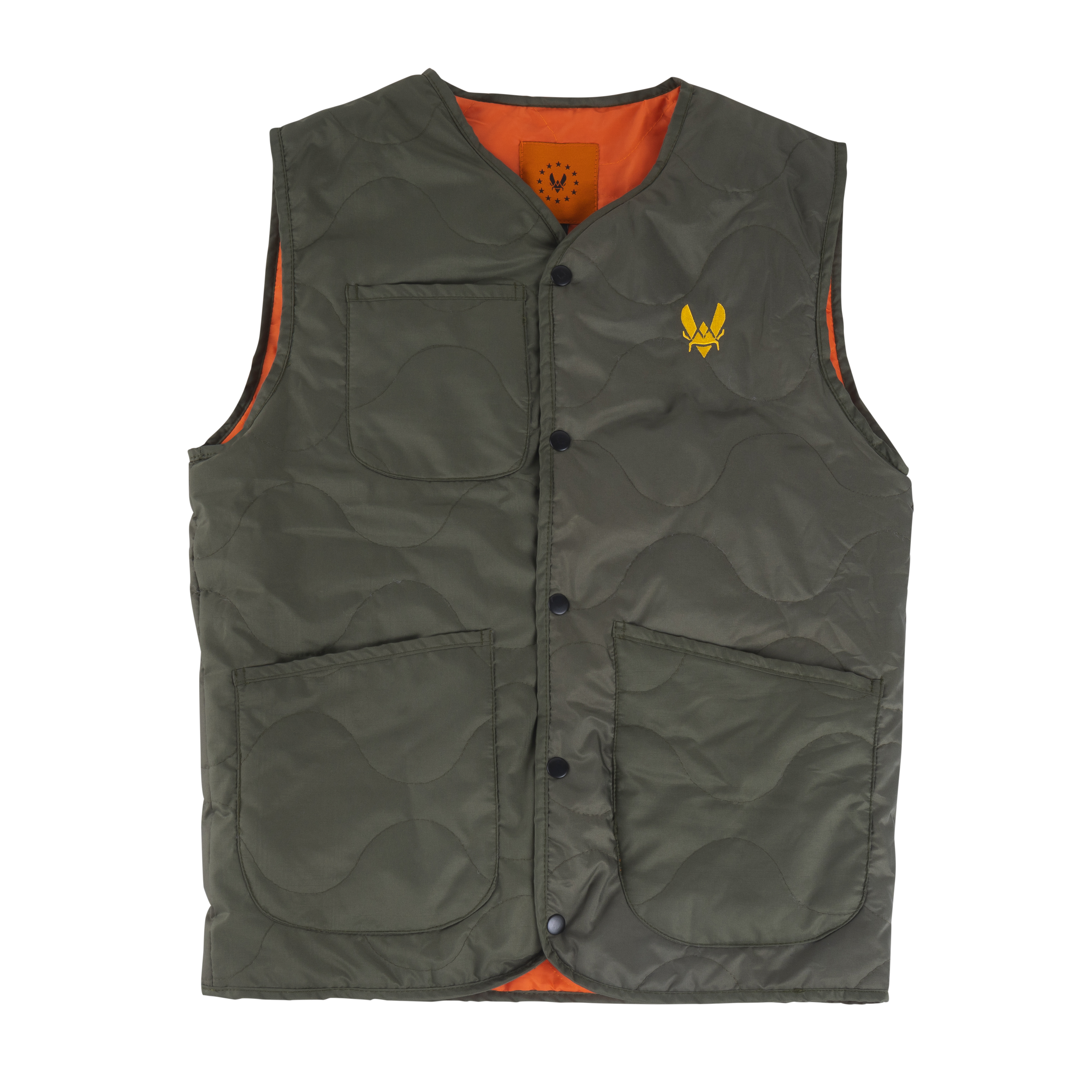 Veste sans manches Bee verte Team Vitality