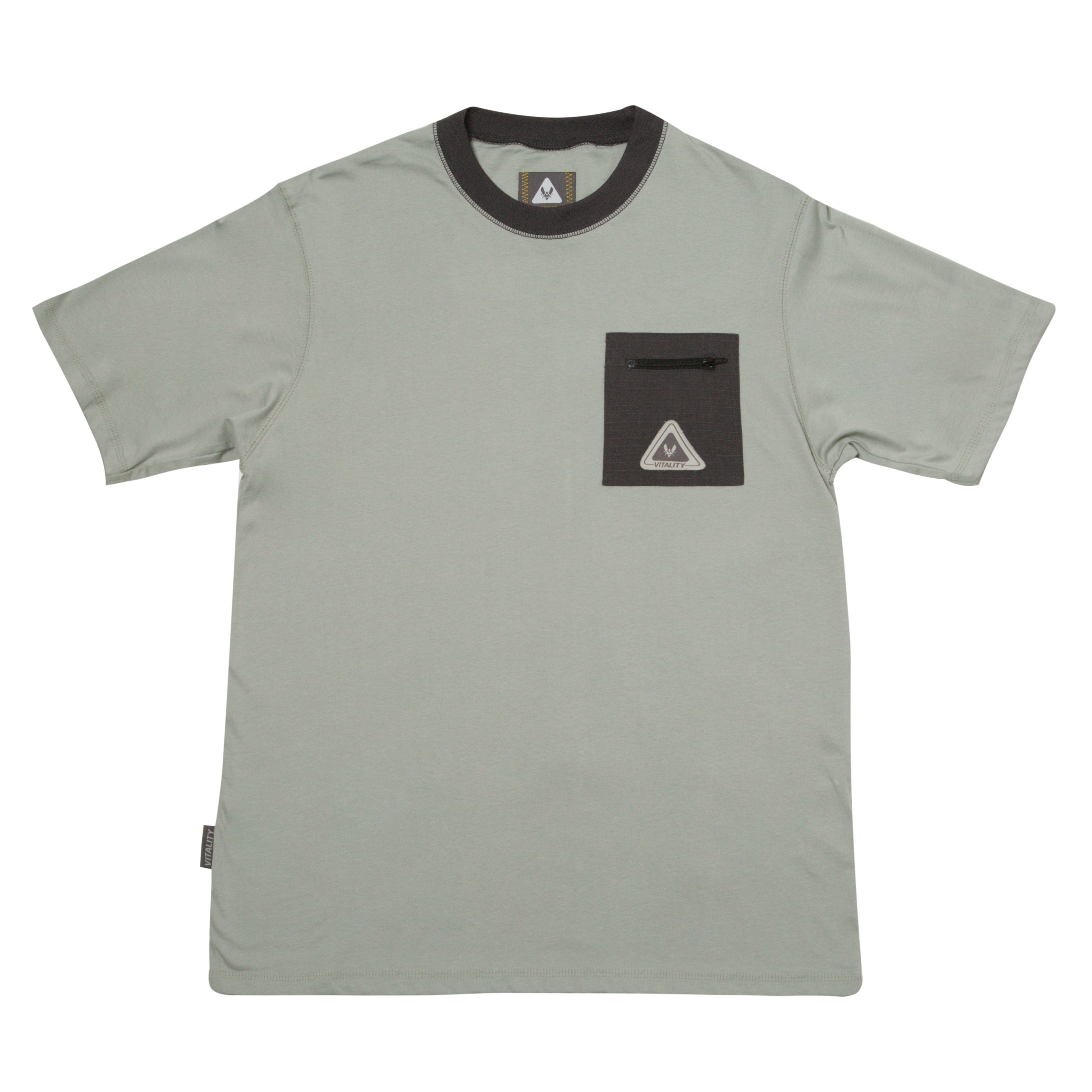 T-shirt Tech gris clair Team Vitality