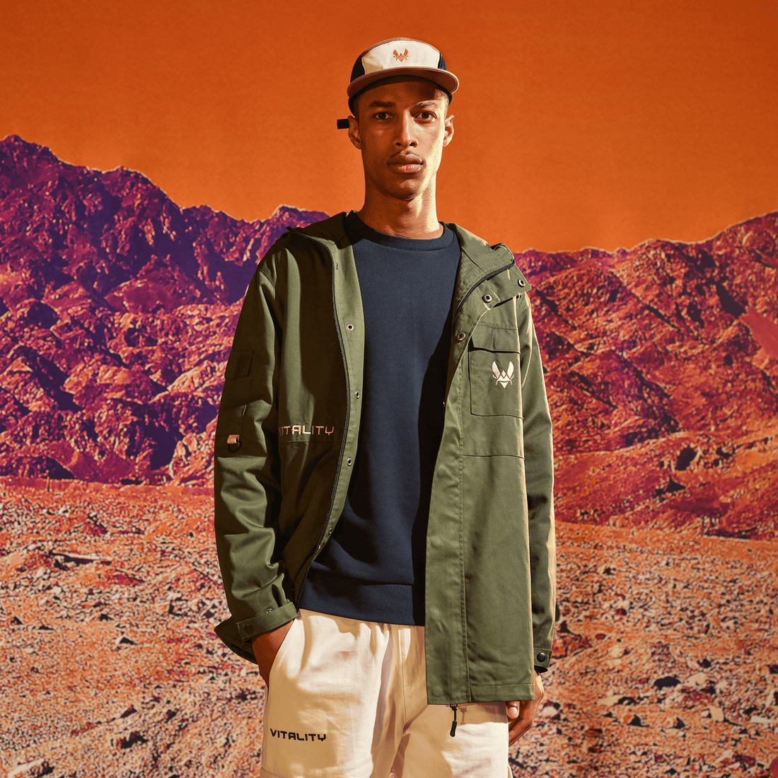 Parka Watch Us verte Team Vitality