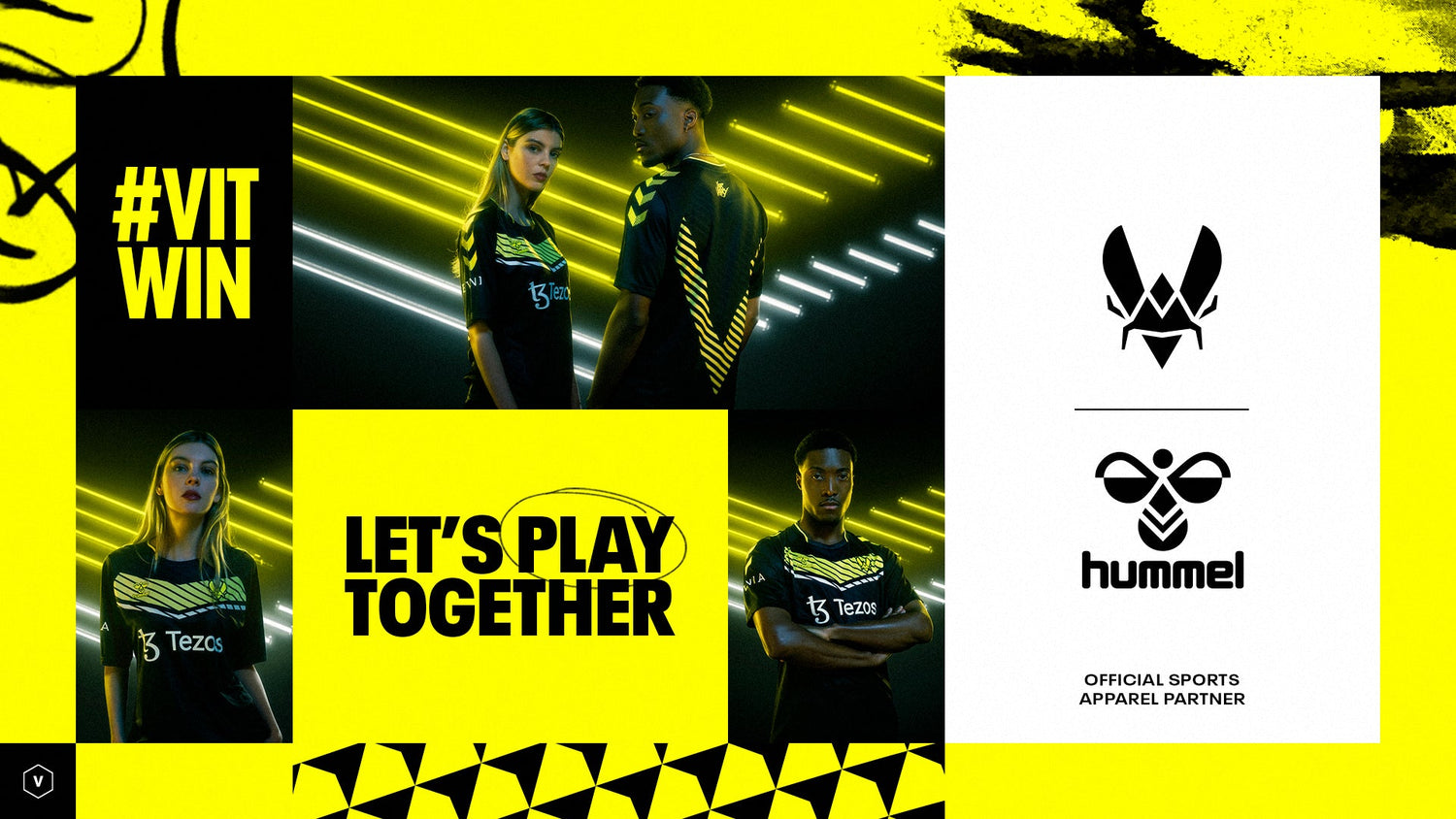 TEAM VITALITY x HUMMEL : L'ABEILLE S'ASSOCIE A L'EMBLEMATIQUE BOURDON!