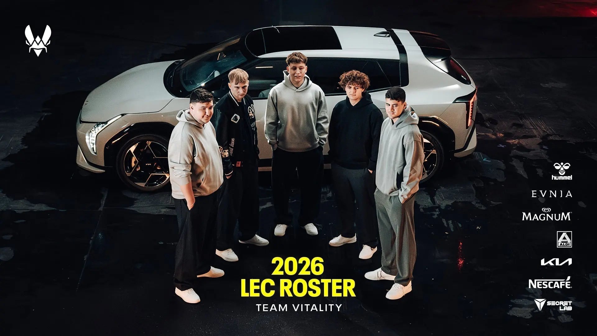 TEAM VITALITY PRESENTE SON NOUVEAU ROSTER LEC 2026