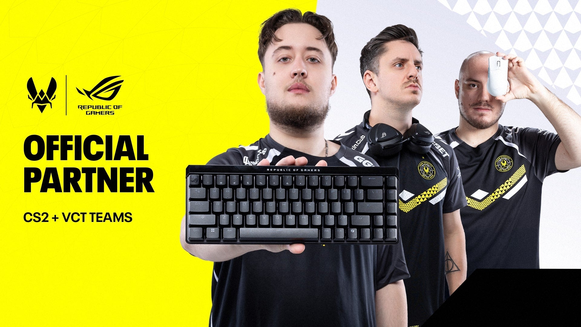 ASUS ROG DEVIENT LE PARTENAIRE OFFICIEL DE TEAM VITALITY POUR LES DEUX PROCHAINES ANNÉES