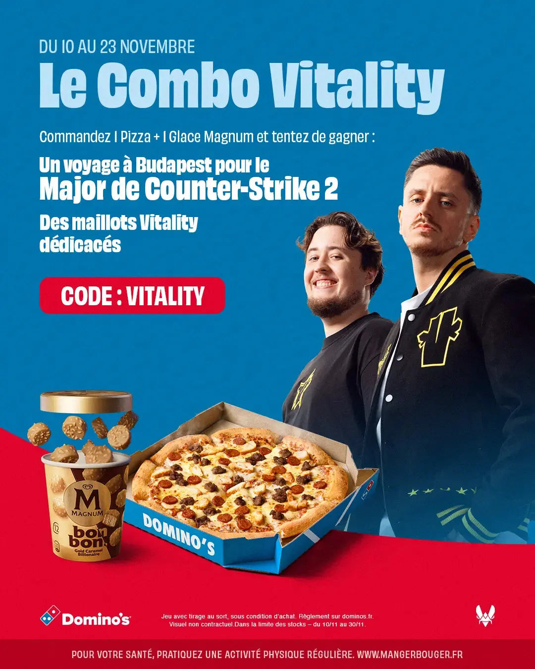 Domino's x Magnum Ice Cream Company x Team Vitality Team Vitality
